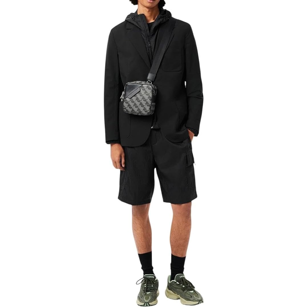 Lacoste Herr kortärmad Pima Jersey Crew Neck Tee - Image 4