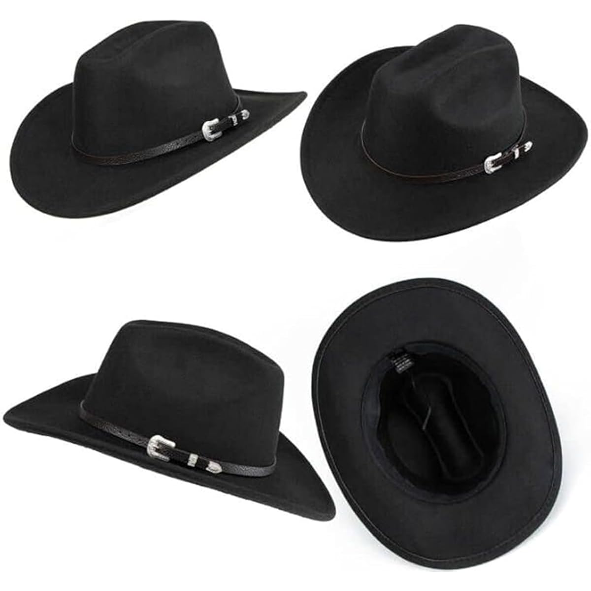 Western Cowboy hatt for Men Women Classic Roll - Image 7