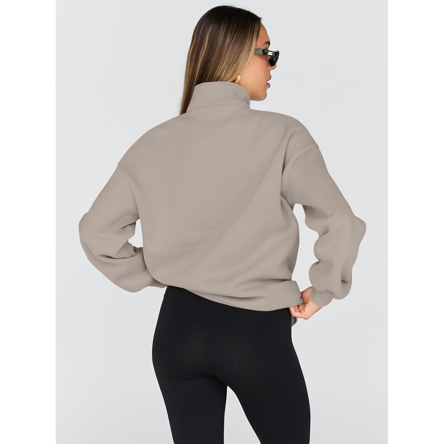Trendy Queen Dam oversized sweatshirt Fall Sweaters Fashion - Image 4