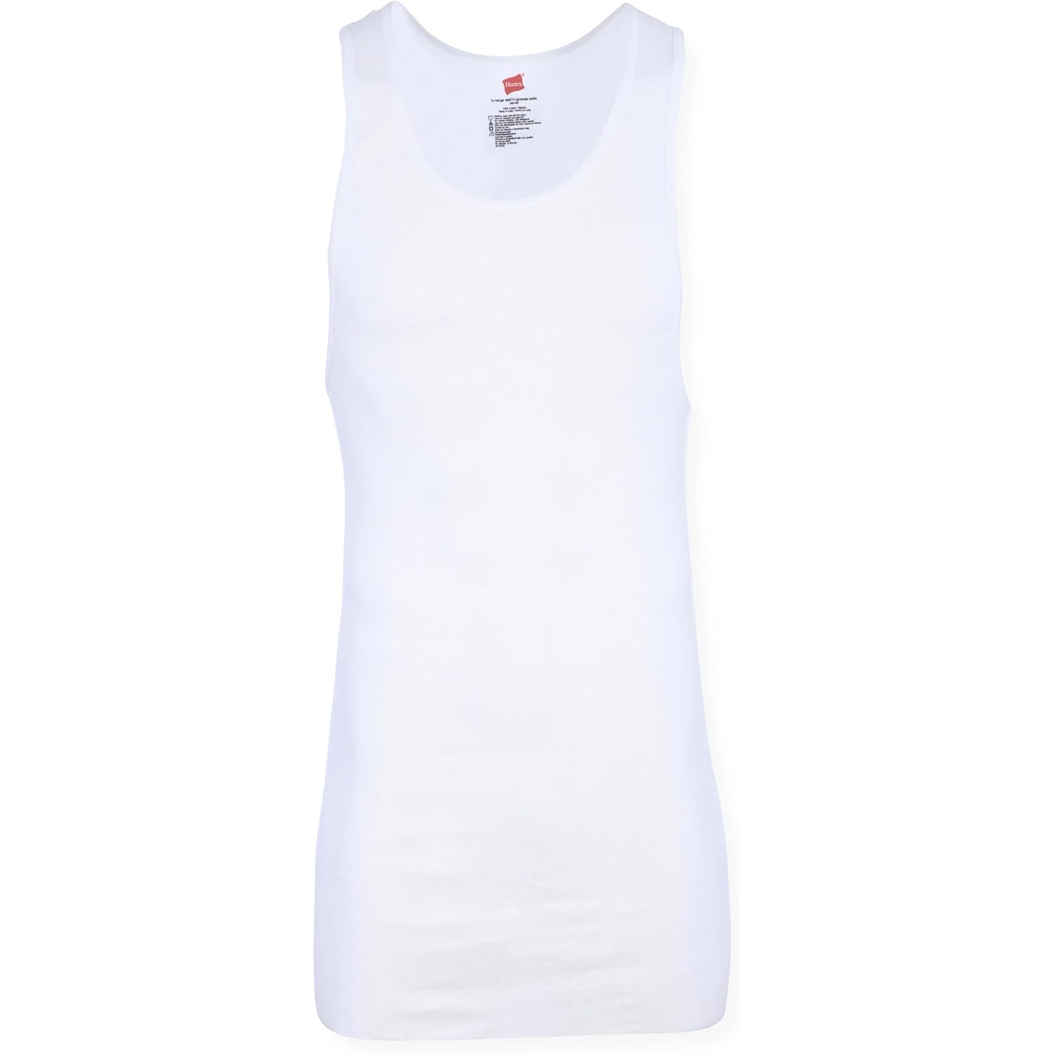 Hanes Men’s Tall 100% bomull ribb linne Tagless - Image 3