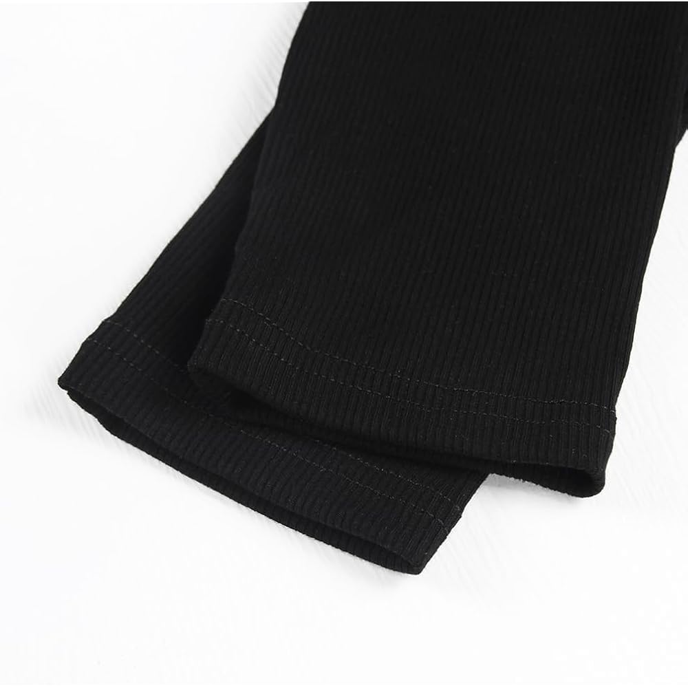 Artfish Dam Square Neck långärmad ribb Slim Fitted - Image 3