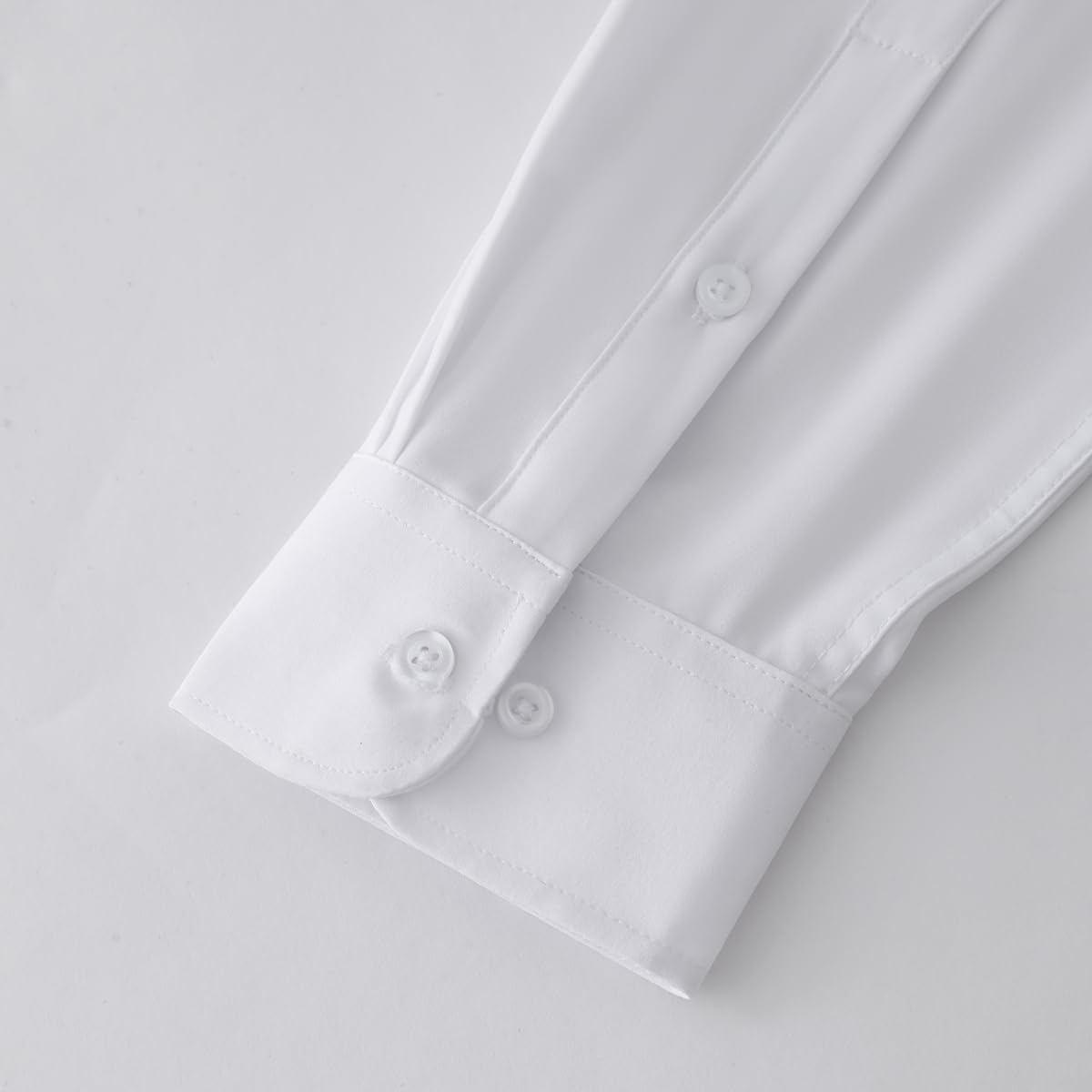 Herr långärmad Dress skjorta, regular fit Stretch Wrinkle-Free - Image 5