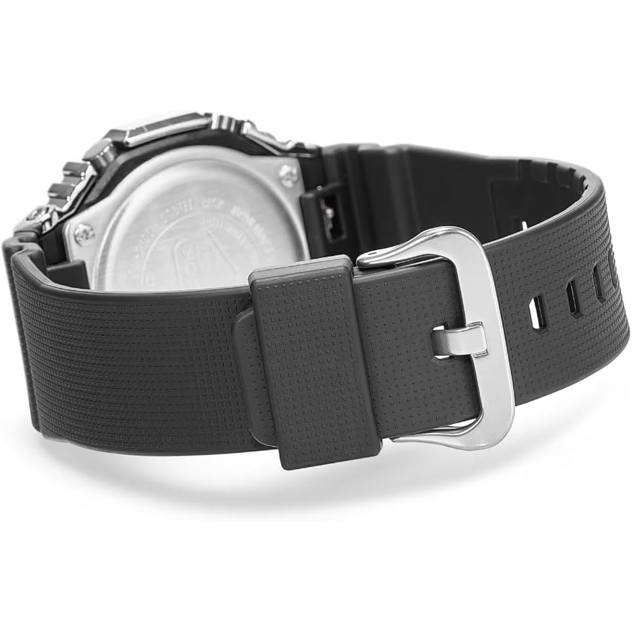 G-Shock Casio Metal Covered Octagonal svart Resin Band - Image 5