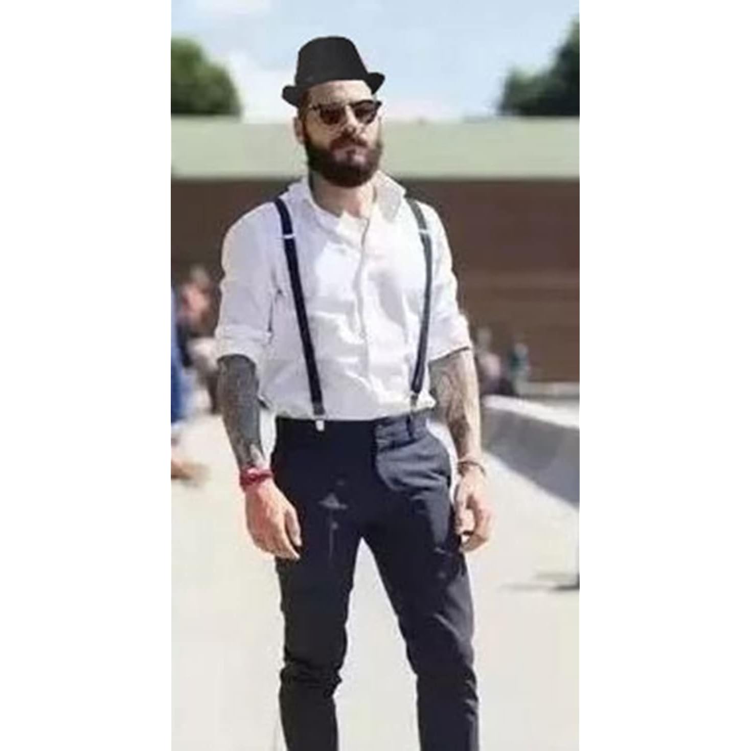 1920s Men fedora hatt keps for Men,Manhattan hatt - Image 5