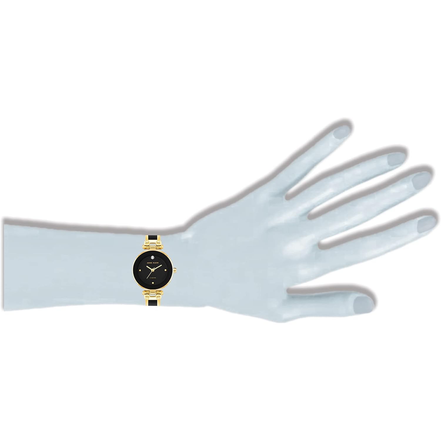 Anne Klein Dam Genuine Diamond Dial Bangle klocka - Image 3