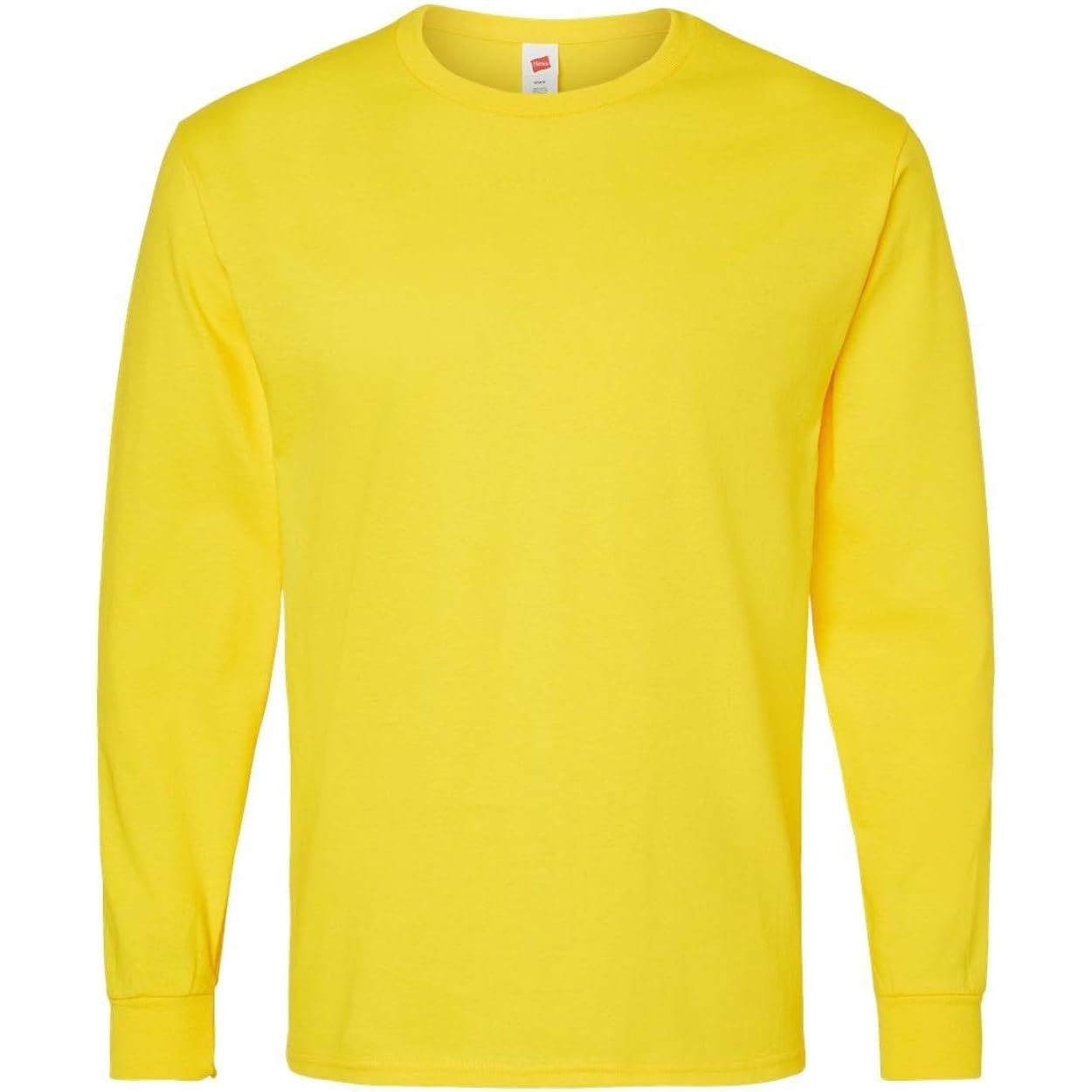 Essential-T långärmad t‑shirt - Texas Orange