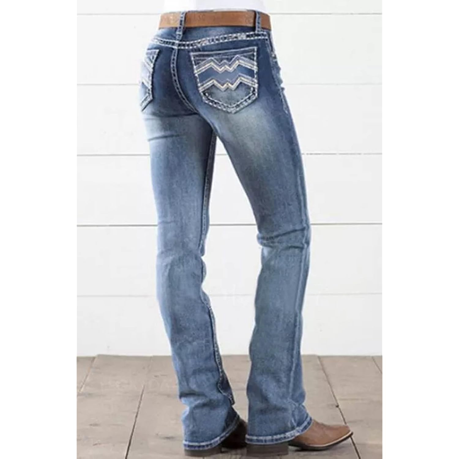 Dam jeans 90s mid rise bootcut High stretch - Image 2