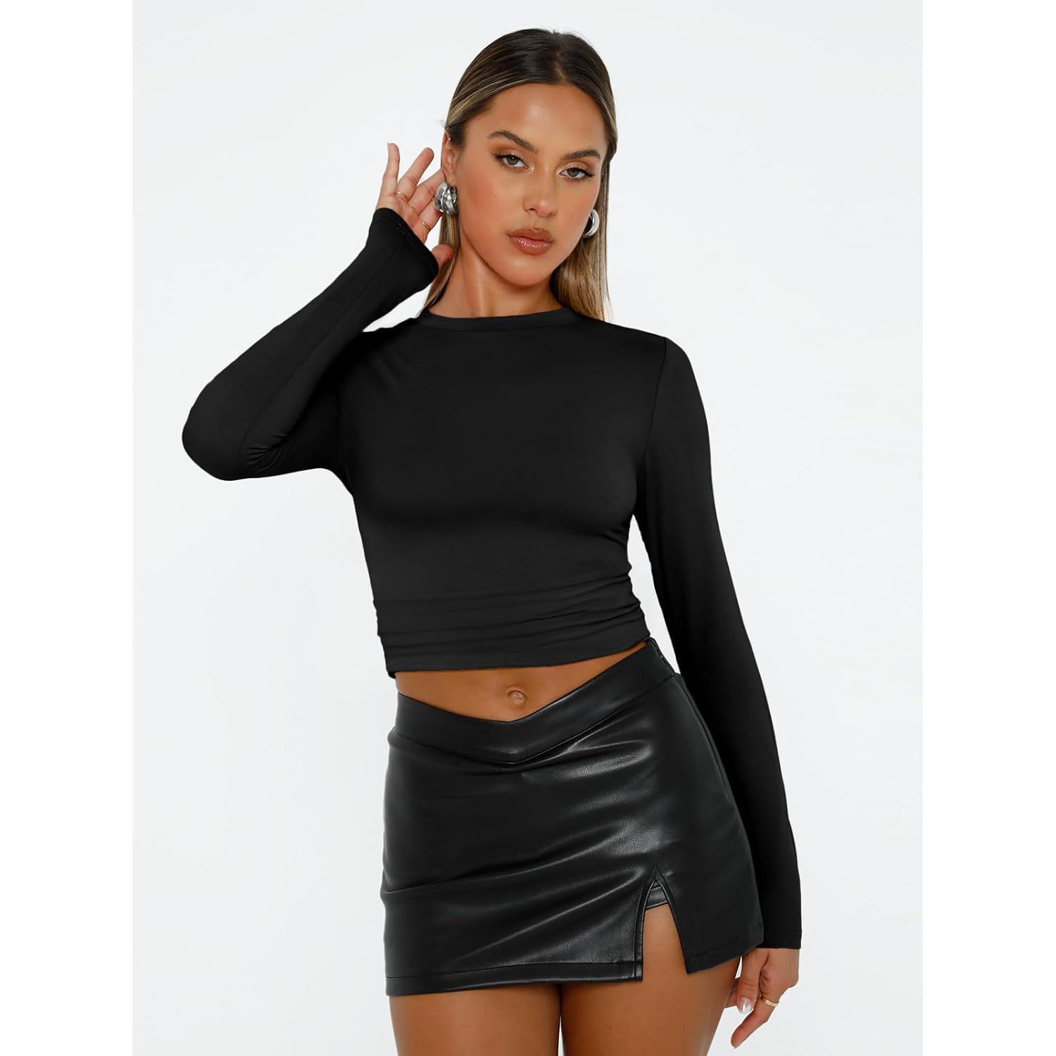 AUTOMET Dam långärmad skjorta Basic Compression Going Out - Image 5