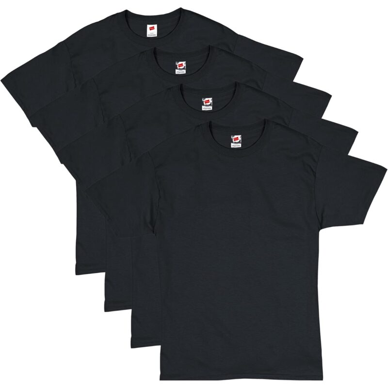 Hanes Herr Essentials t‑shirt 4 and 6 Packs,