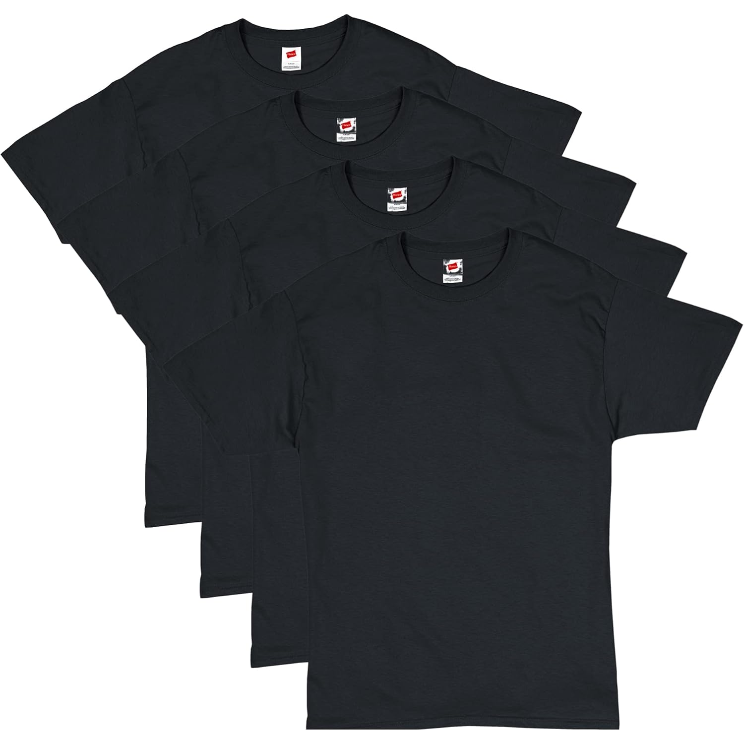 Hanes Herr Essentials t‑shirt 4 and 6 Packs,