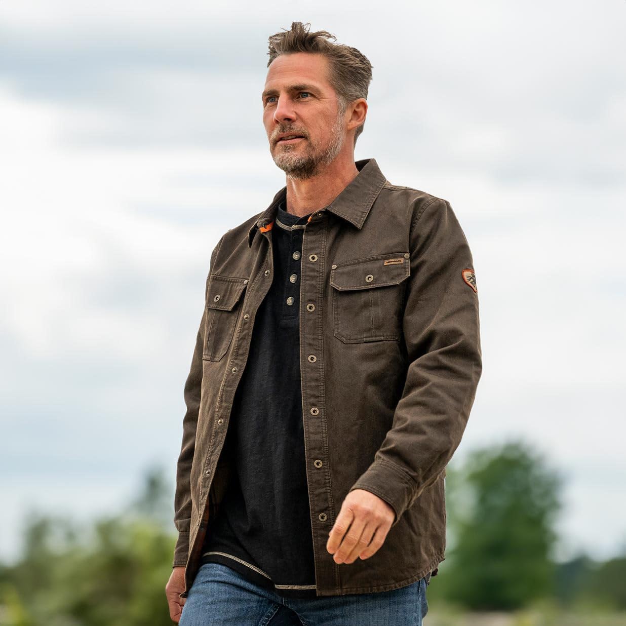 Legendary Whitetails Herr Flannel Lined Shirt jacka Waxed - Image 7