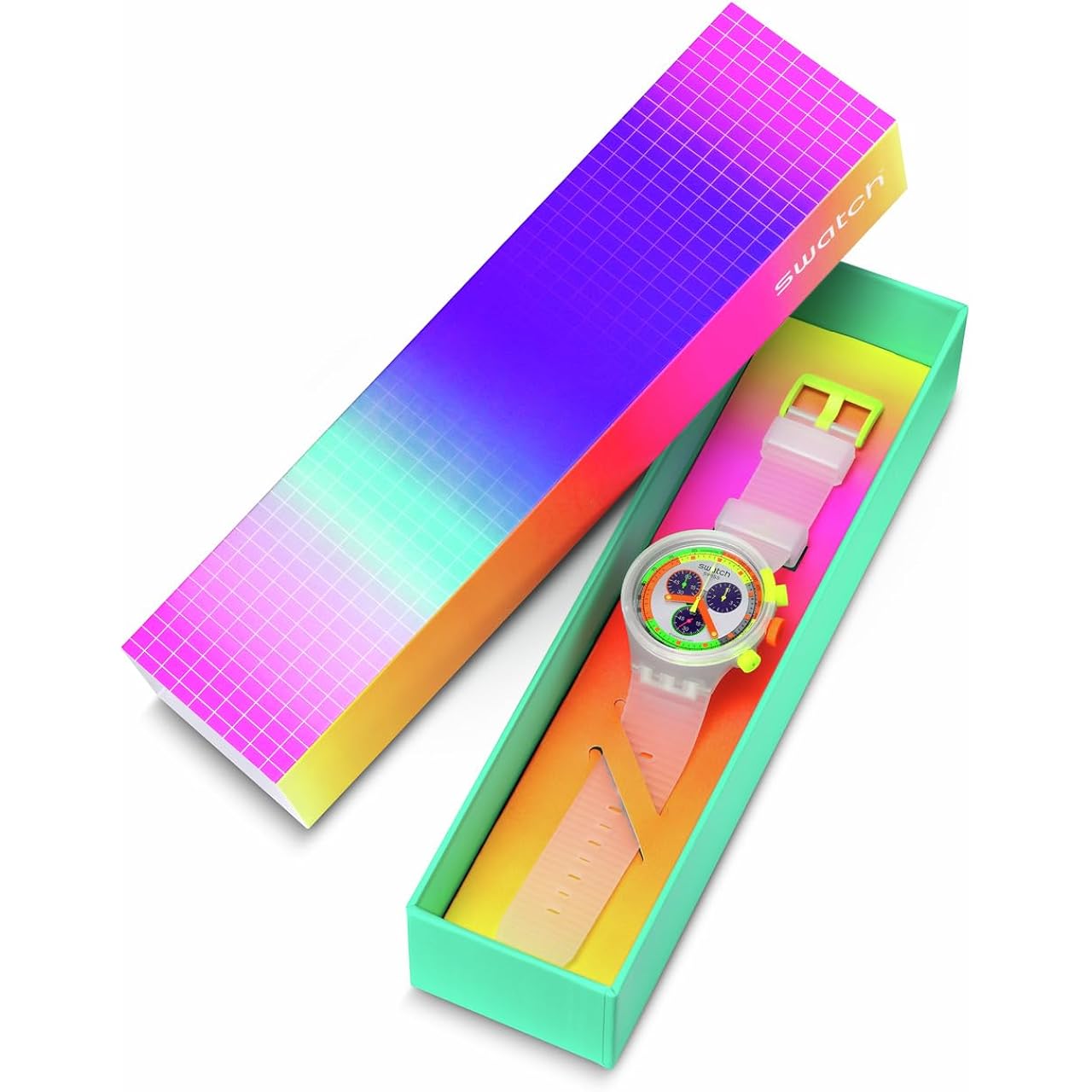 Swatch Big Bold Chrono Unisex klocka Casual Plastic - Image 6