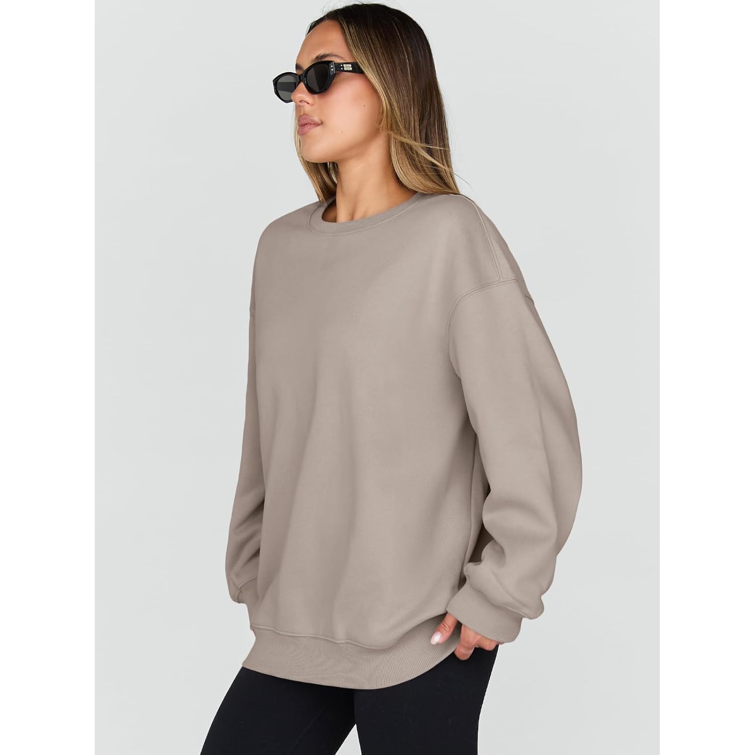 Trendy Queen sweatshirt for Dam hoodie oversized Crewneck - Image 3
