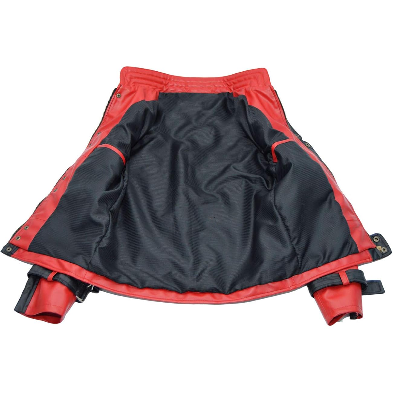 Party&Dance wear - röd & svart läder jacka - Image 5