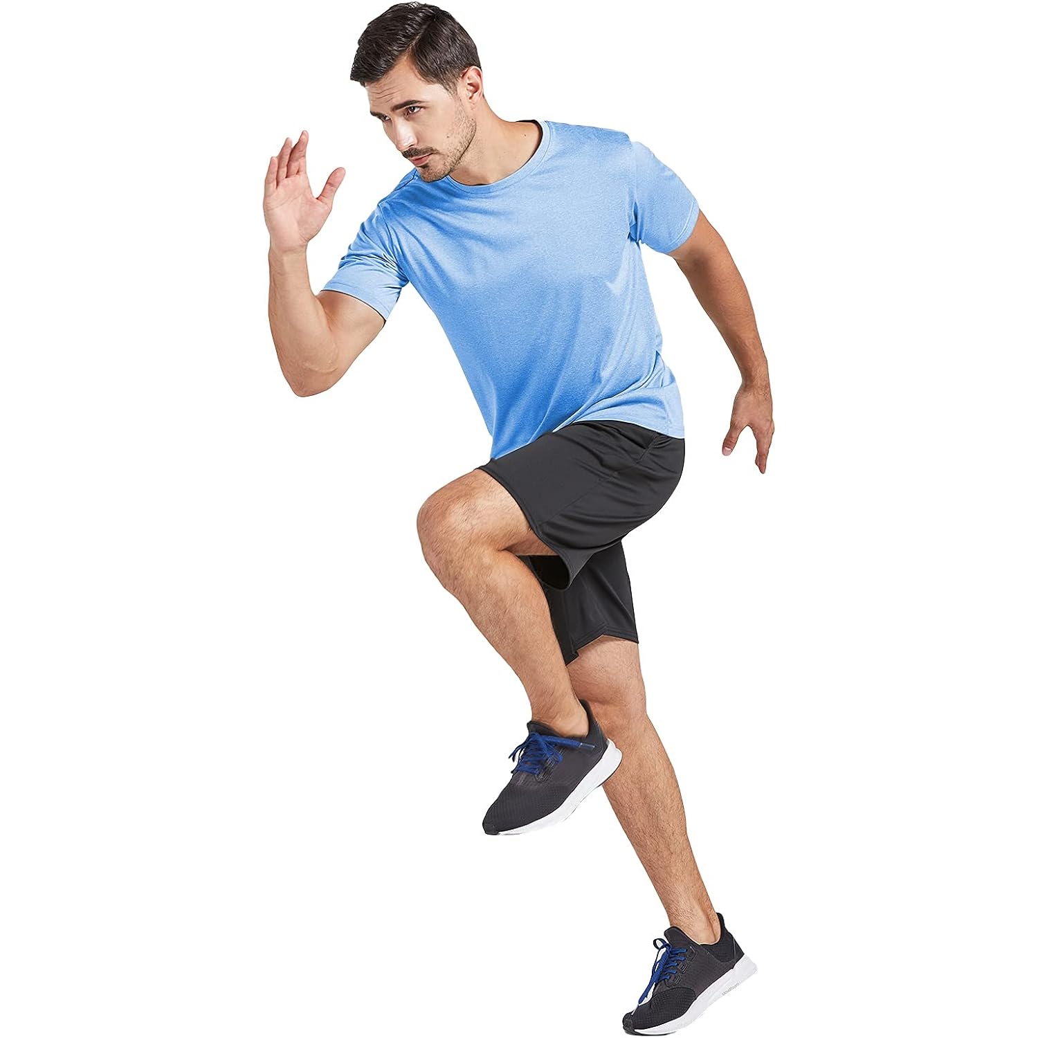 5 Pack Herr Dry passform t‑shirt Athletic Running - Image 5