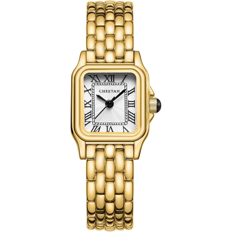 CHEETAH guld klocka for Women with Small Vintage