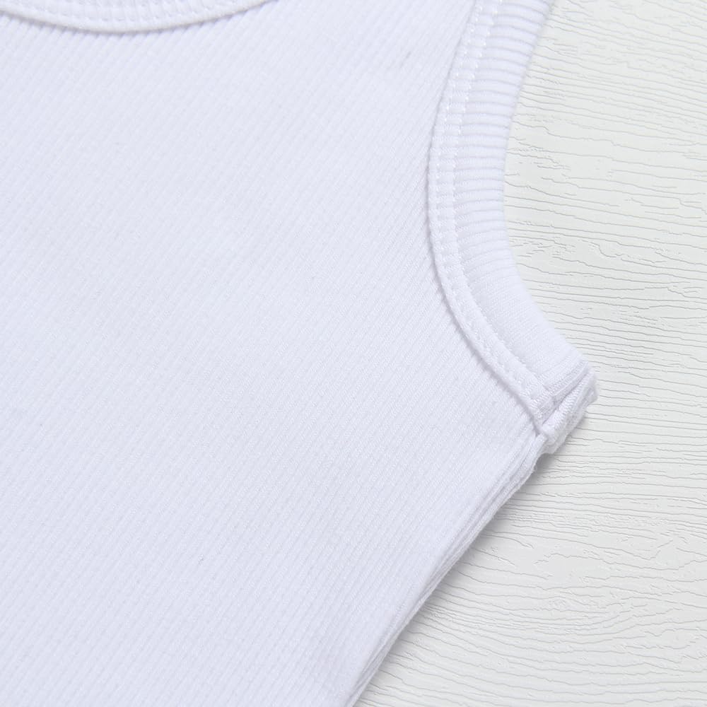 Artfish Dam Scoop Neck ärmlös Knit ribb Fitted - Image 3