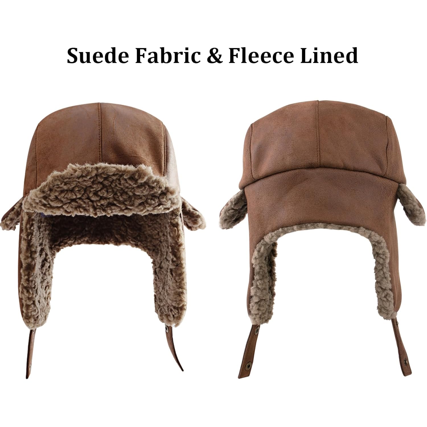 Peicees Aviator hatt and Goggles for Adult Kids - Image 5