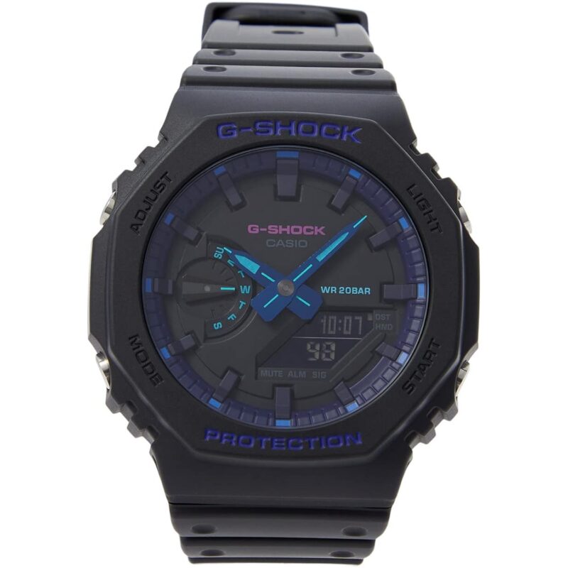 G-Shock GA2100VB-1A svart One Size