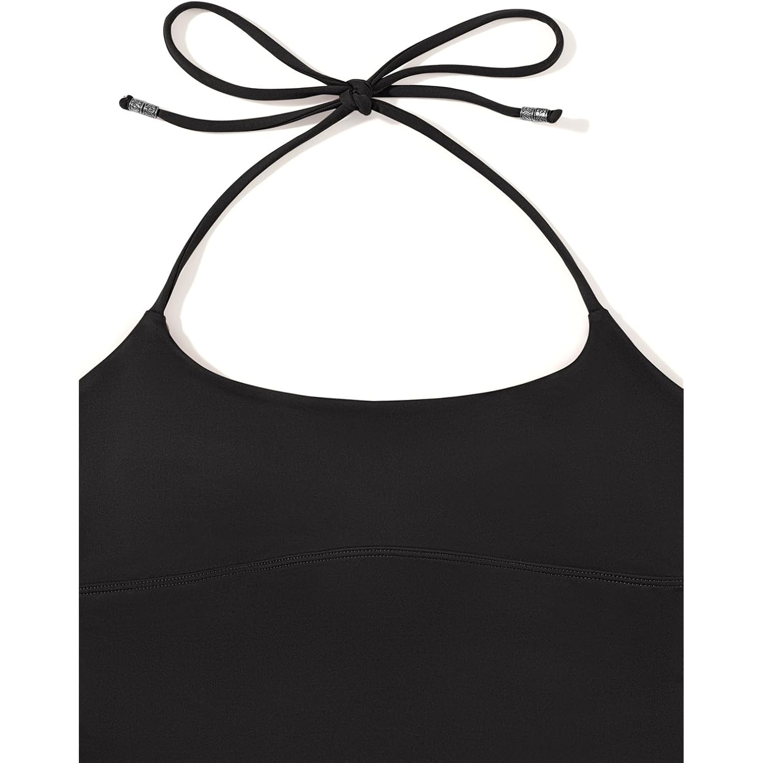 REORIA Dam Sexy Halter Backless Double Lined linne - Image 5