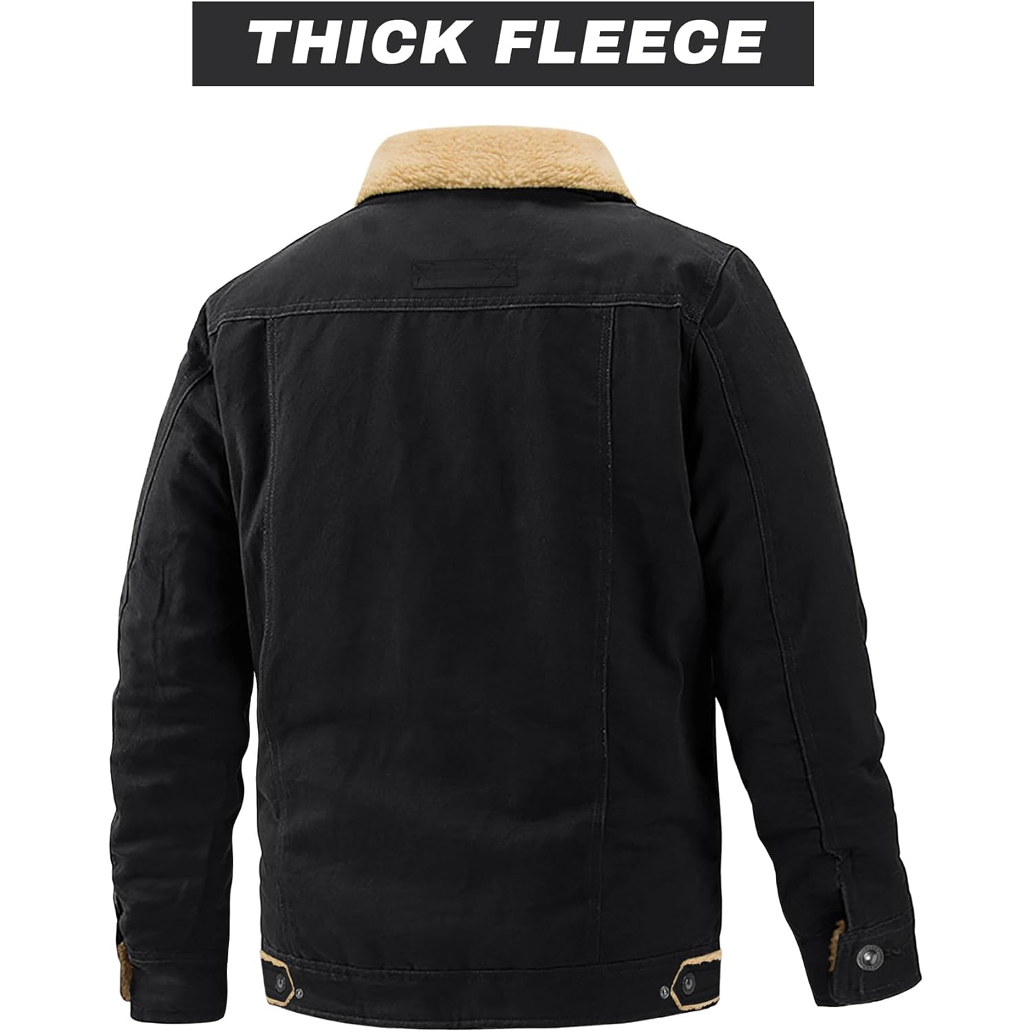 EKLENTSON Herr Winter jacka Thick Thermal Cotton Warm - Image 2