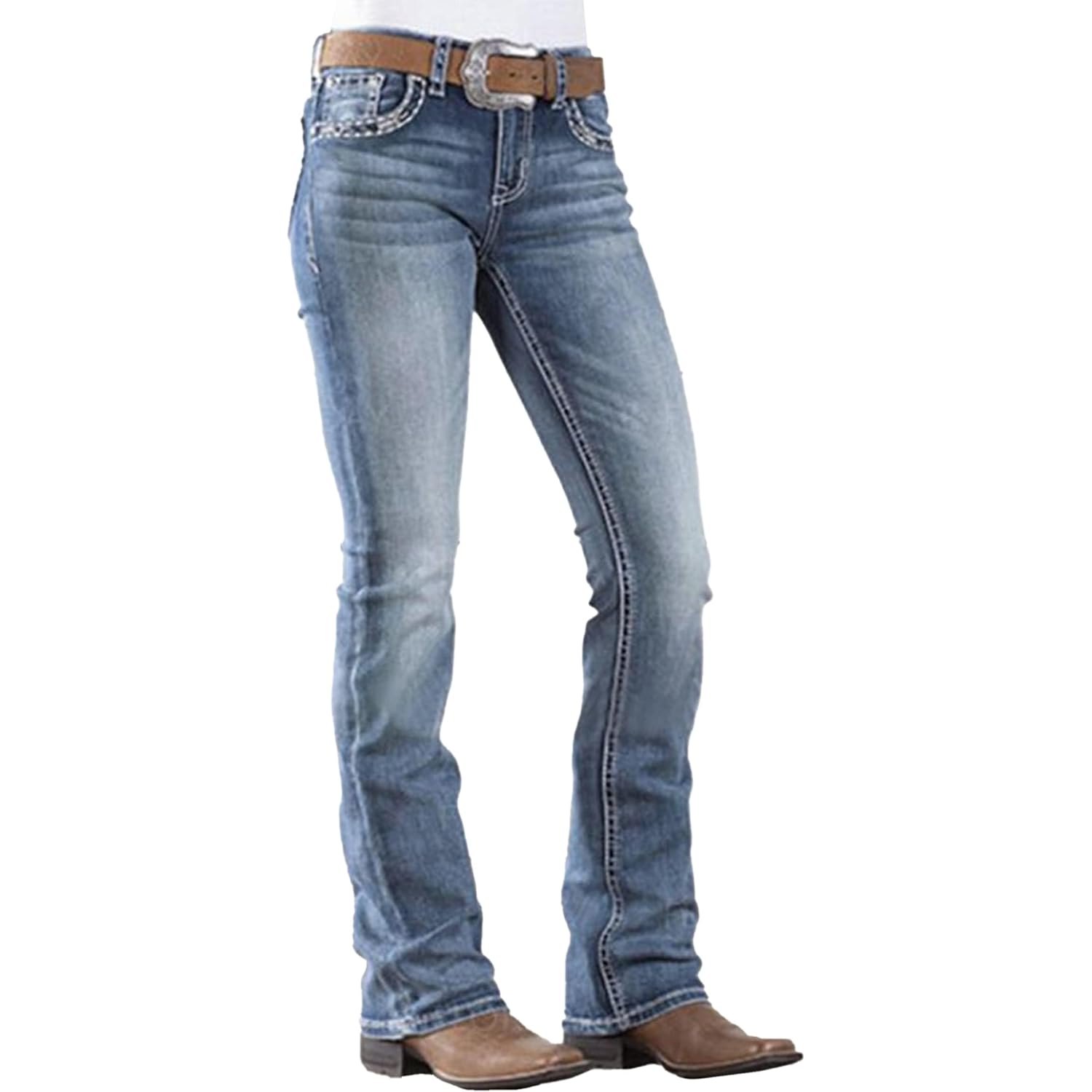 Dam jeans 90s mid rise bootcut High stretch