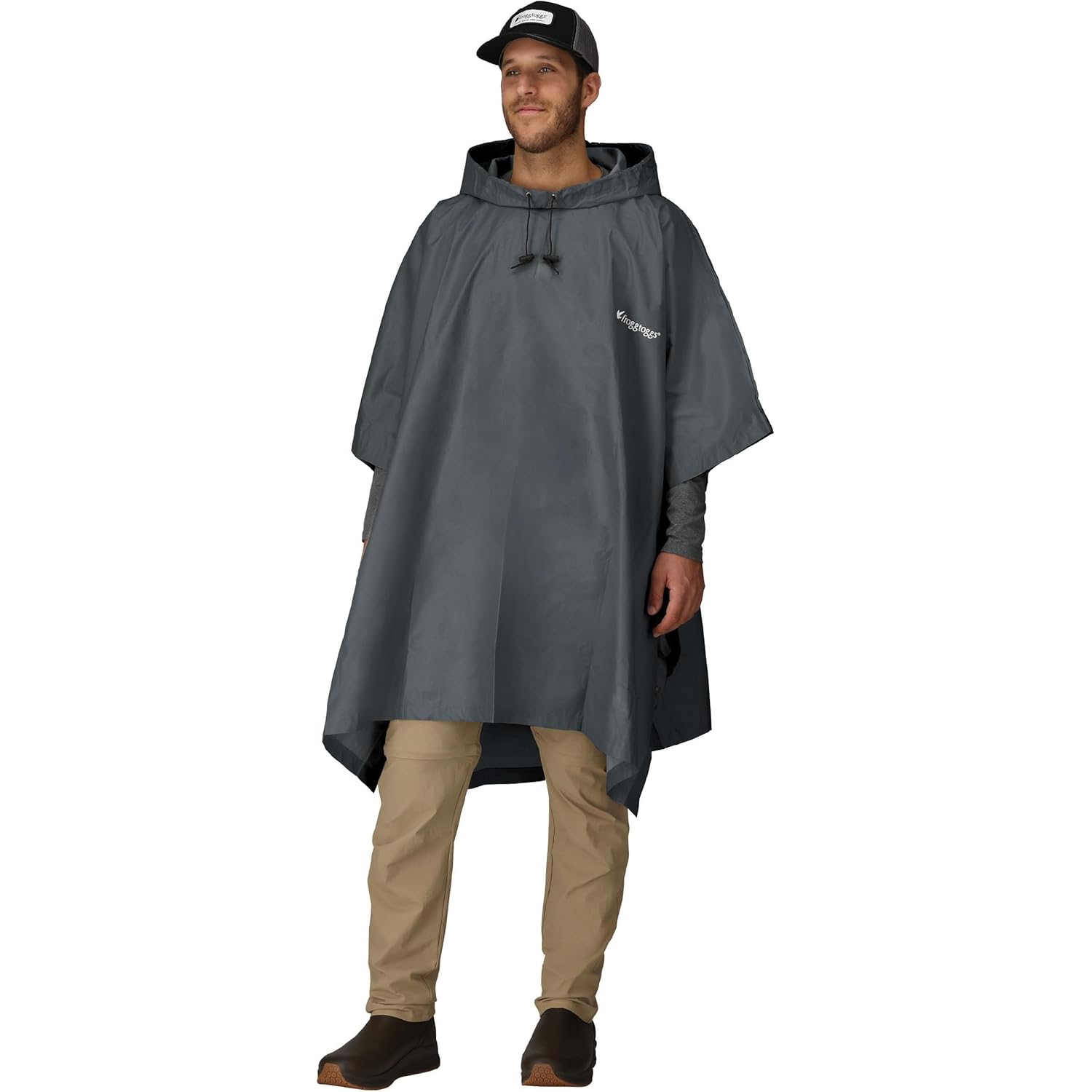 FROGG TOGGS Ultra-lite2 Waterproof, Breathable Rain Poncho, Adult