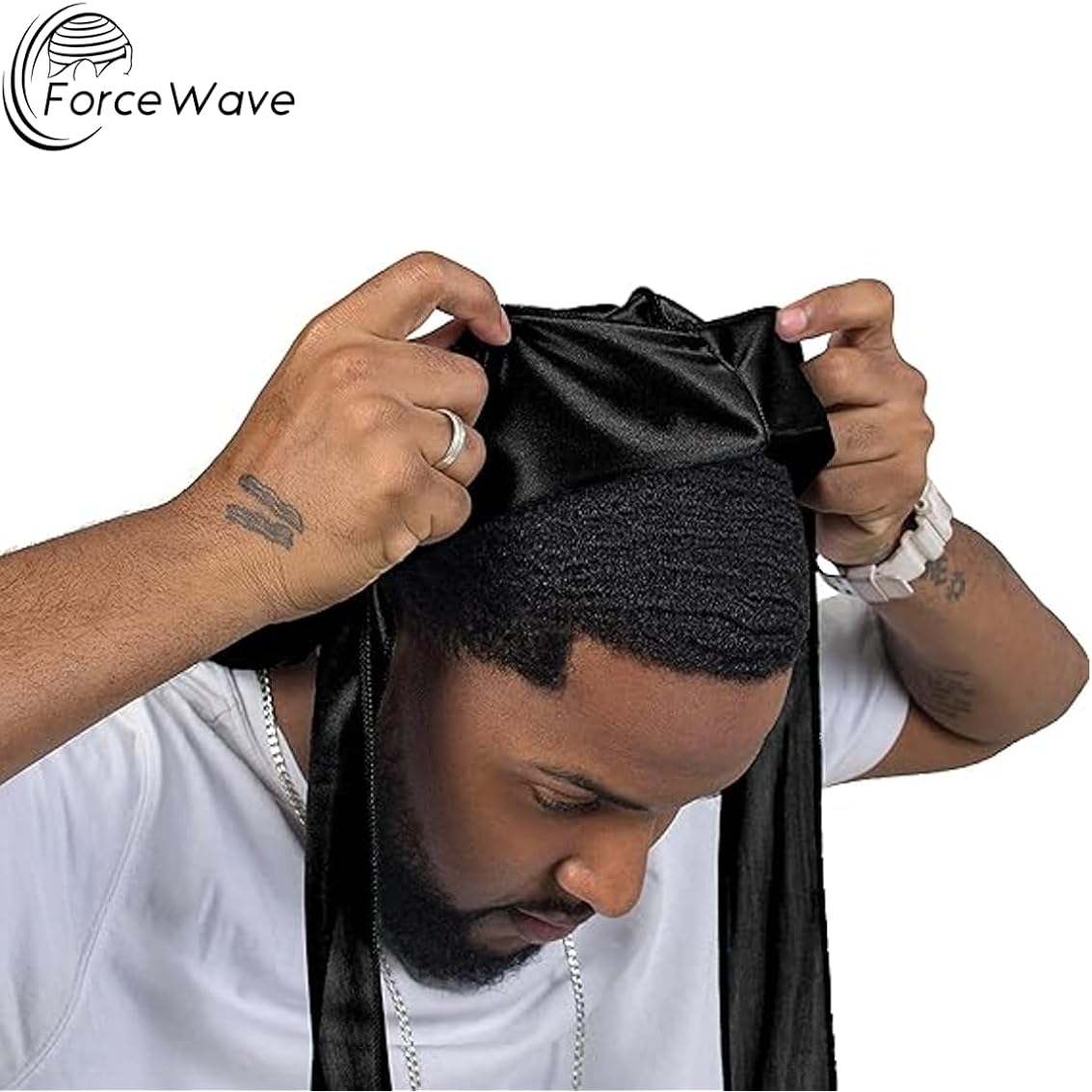 ForceWave 2 Pieces Silky Durag Pack for Men - Image 2