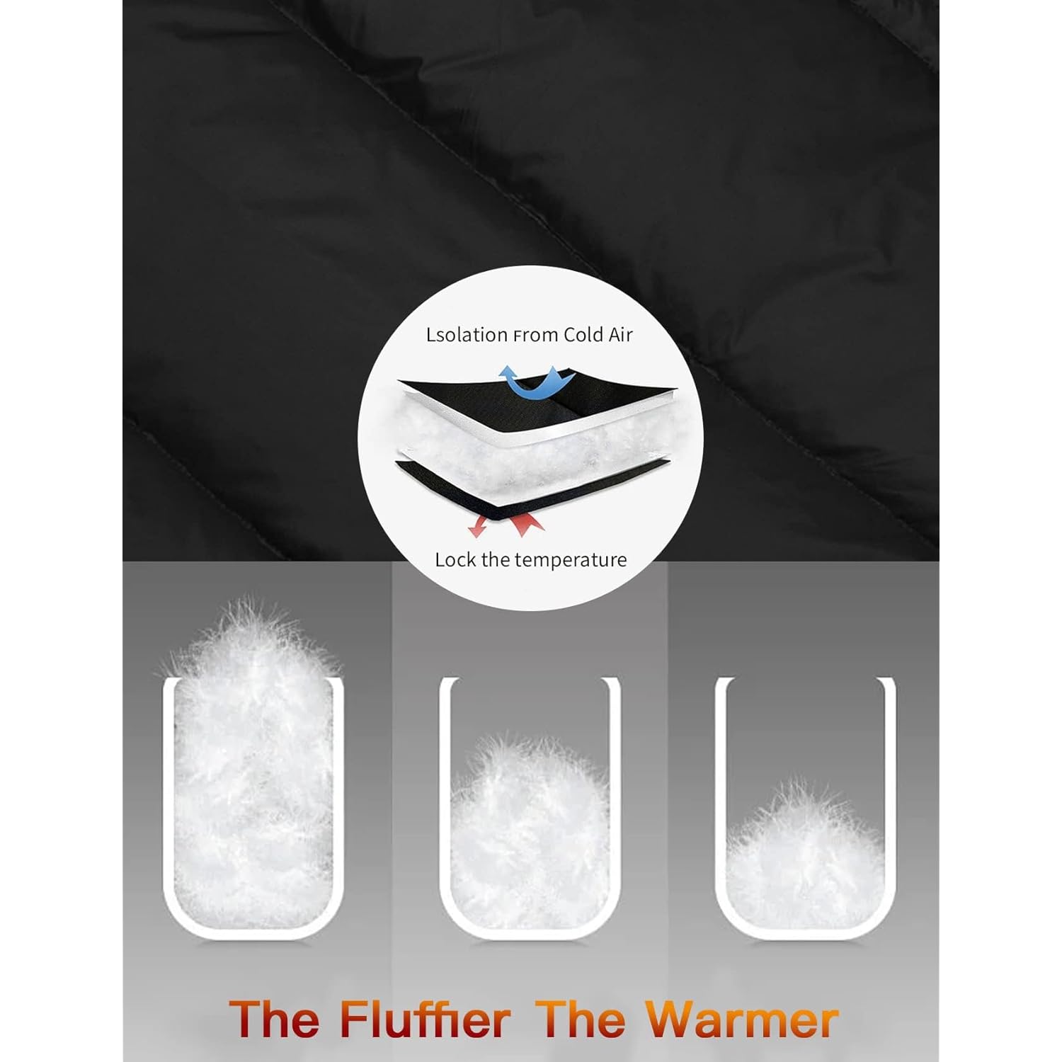 Gihuo Dam’s Winter cropped puffer jacka kappa Short - Image 2