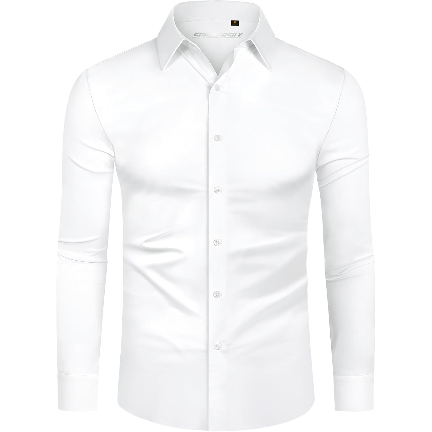 Lion Nardo Stretch Herr Dress skjorta långärmad slim - Image 7