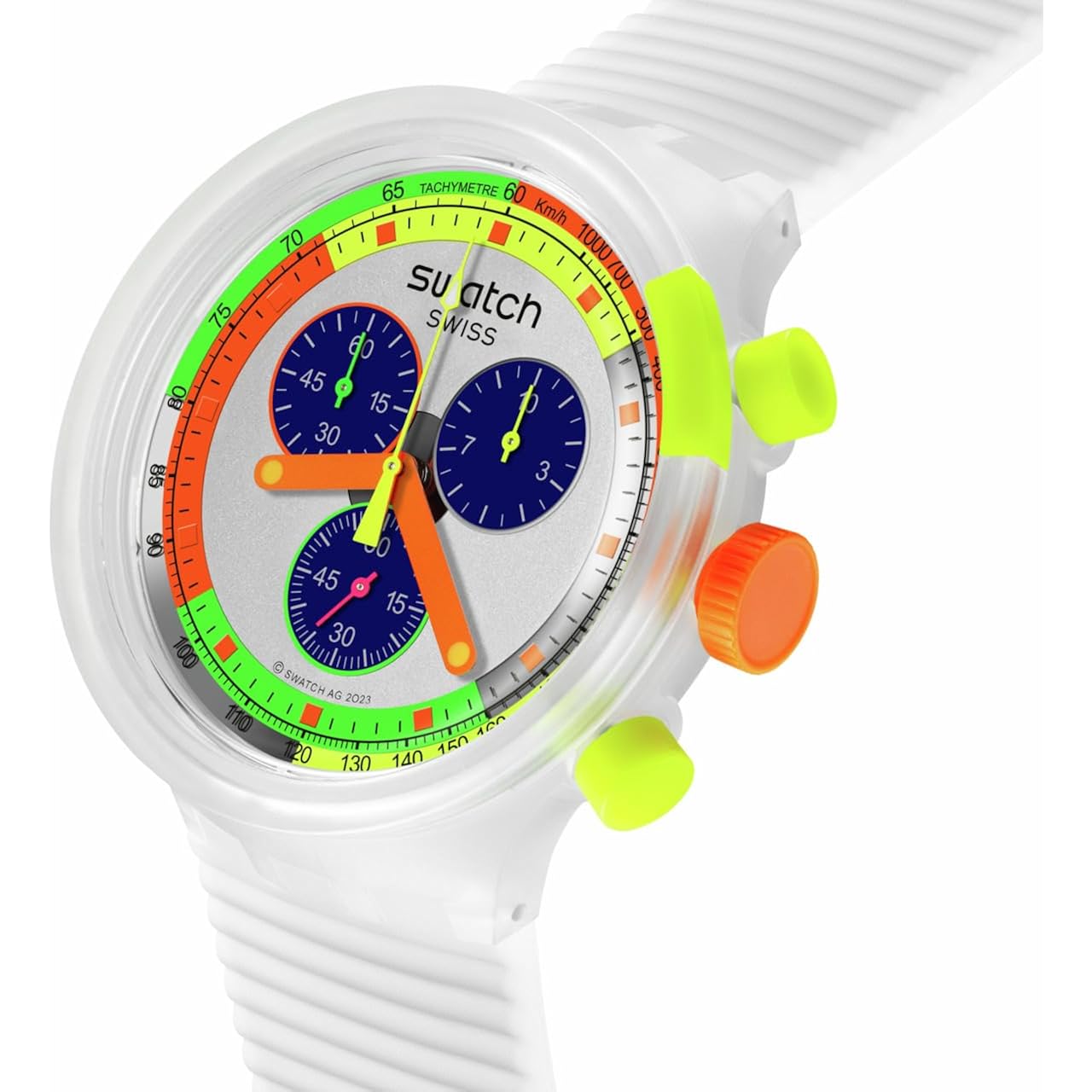 Swatch Big Bold Chrono Unisex klocka Casual Plastic - Image 3