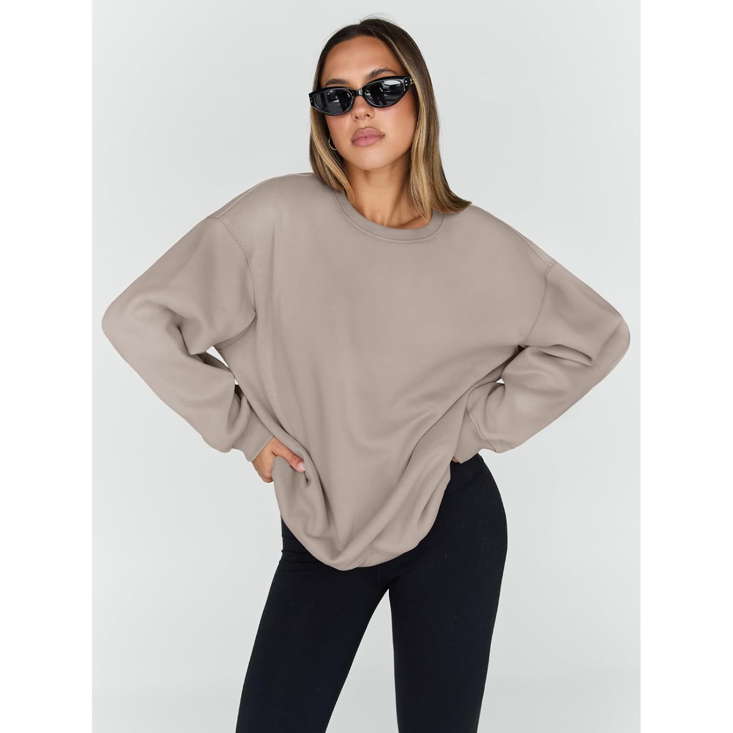 Trendy Queen sweatshirt for Dam hoodie oversized Crewneck - Image 2