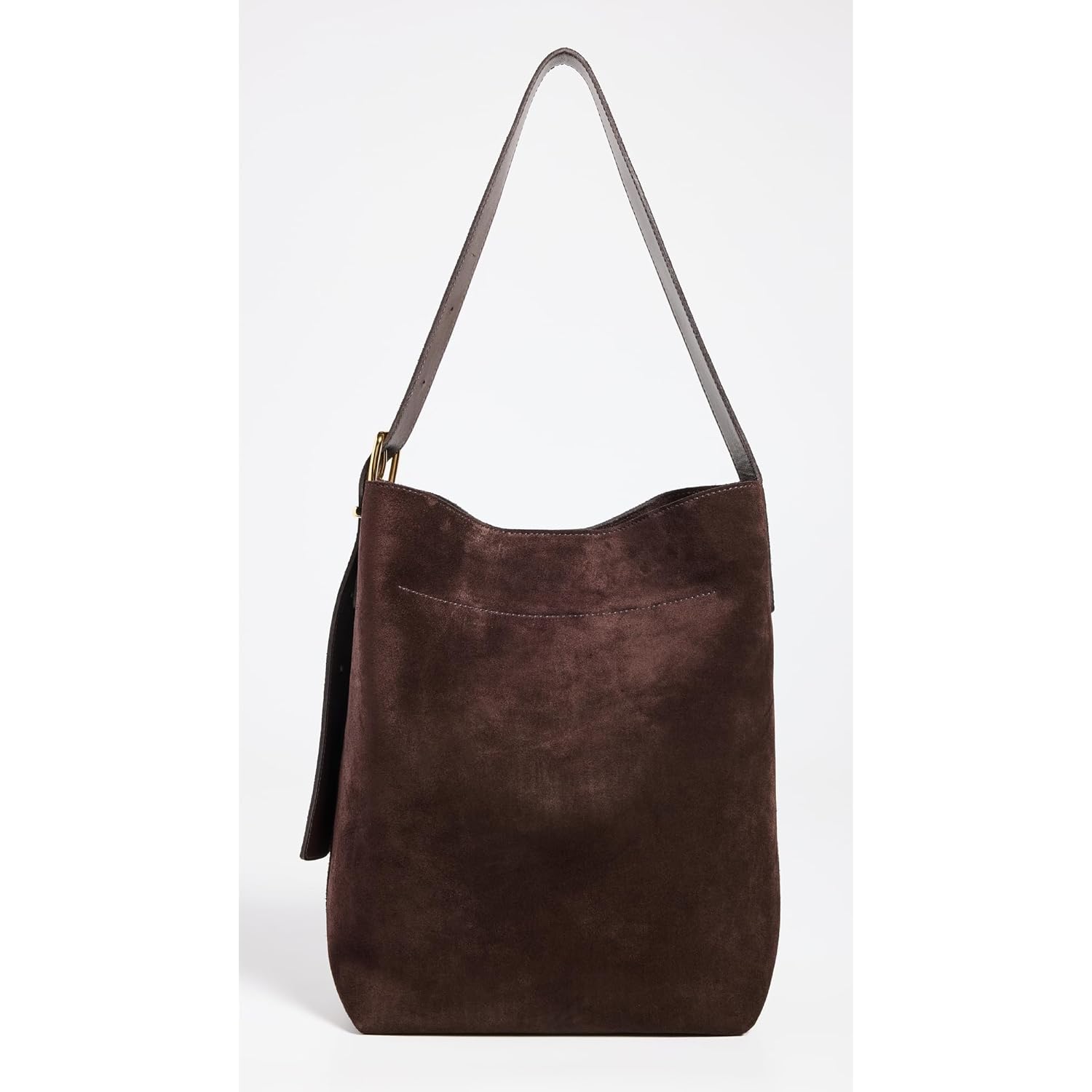 Madewell Dam The Essential Bucket shopper in Suede - Image 3
