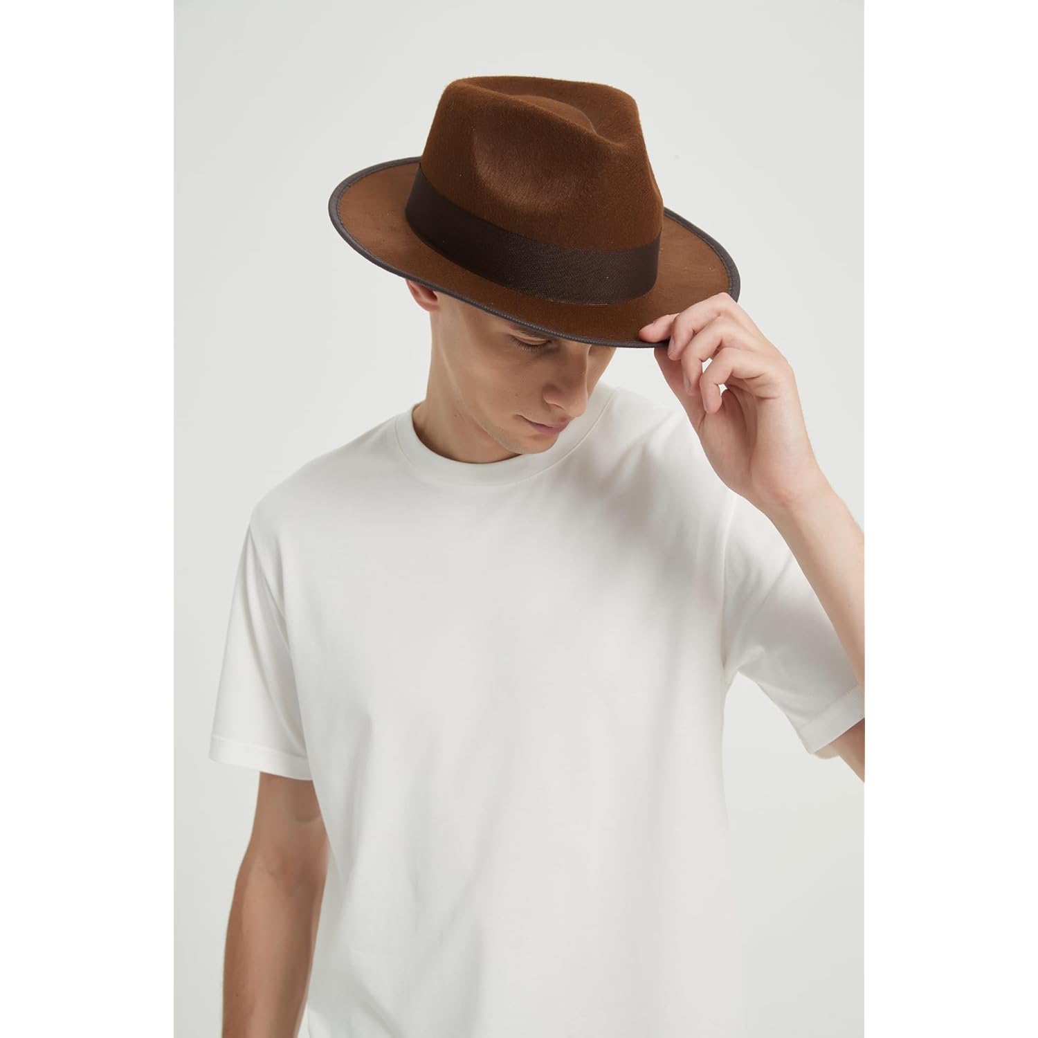 COLLECT PRESENT Classic Adult fedora hatt – Felt - Image 2