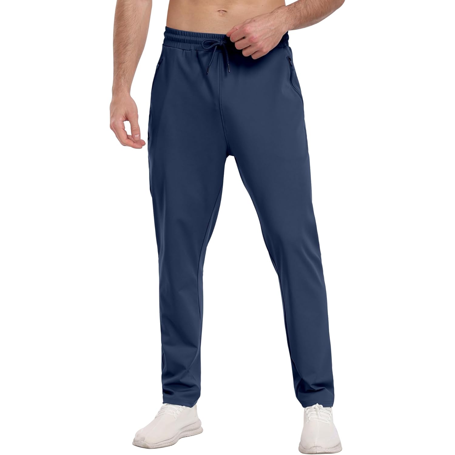 3 Pack Herr Athletic joggers with Zipper Pockets,Workout - Image 3