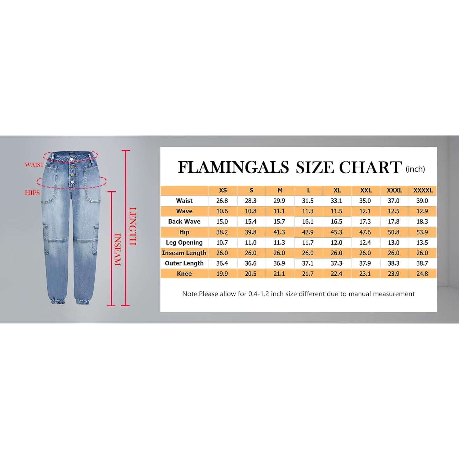 Flamingals straight Leg Button Fly jeans for Women - Image 8