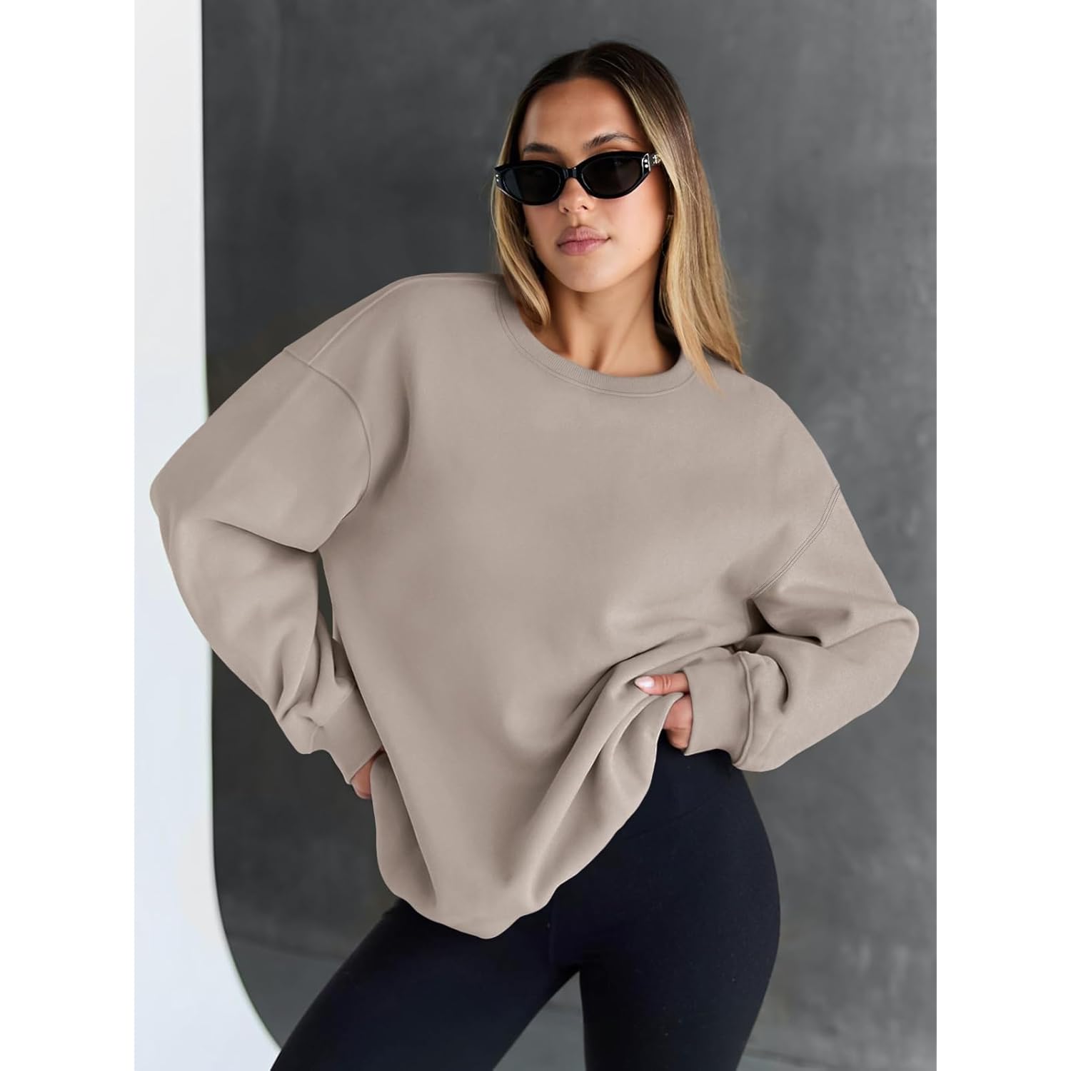 Trendy Queen sweatshirt for Dam hoodie oversized Crewneck - Image 5