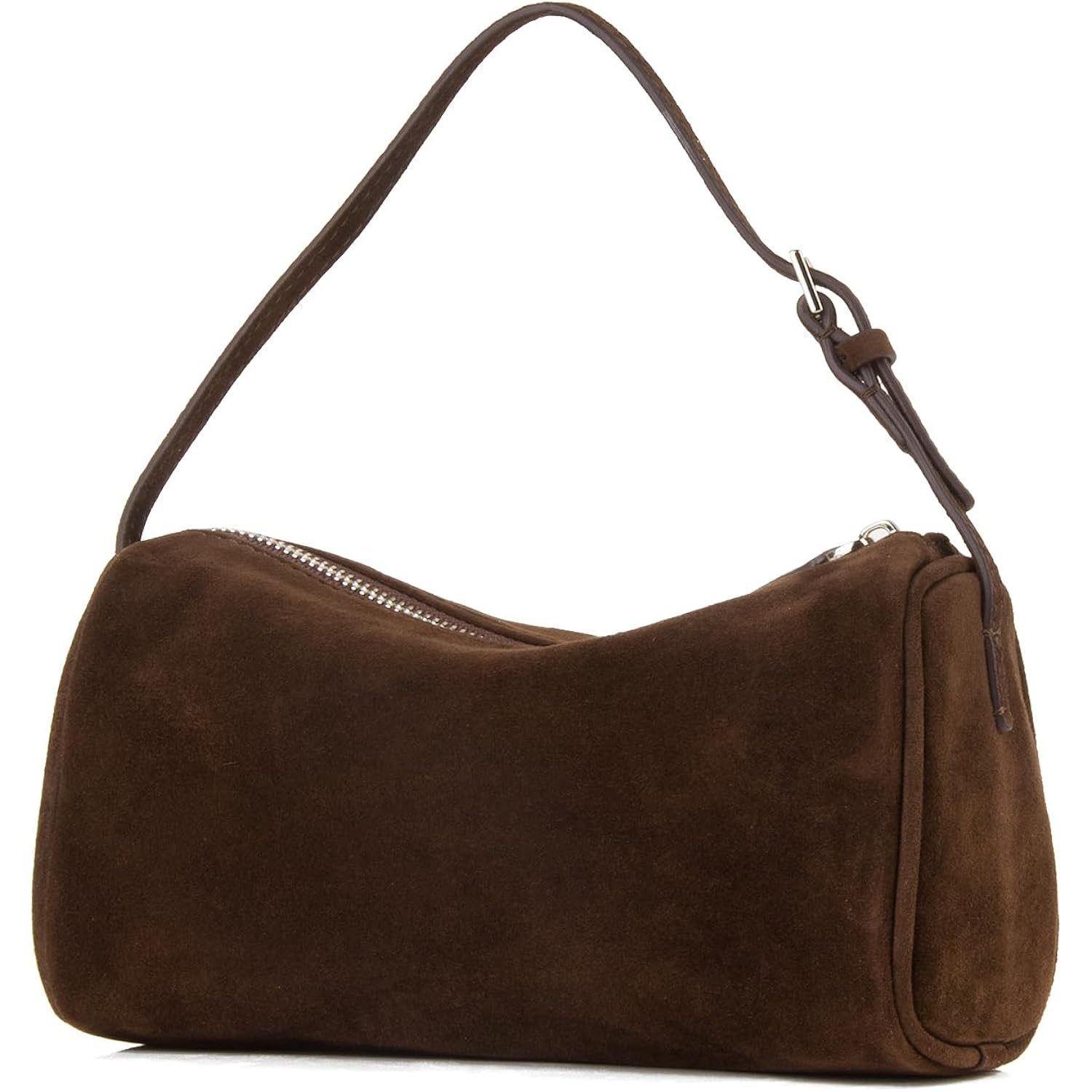 Premium Suede läder crossbody Purses for Women, Small