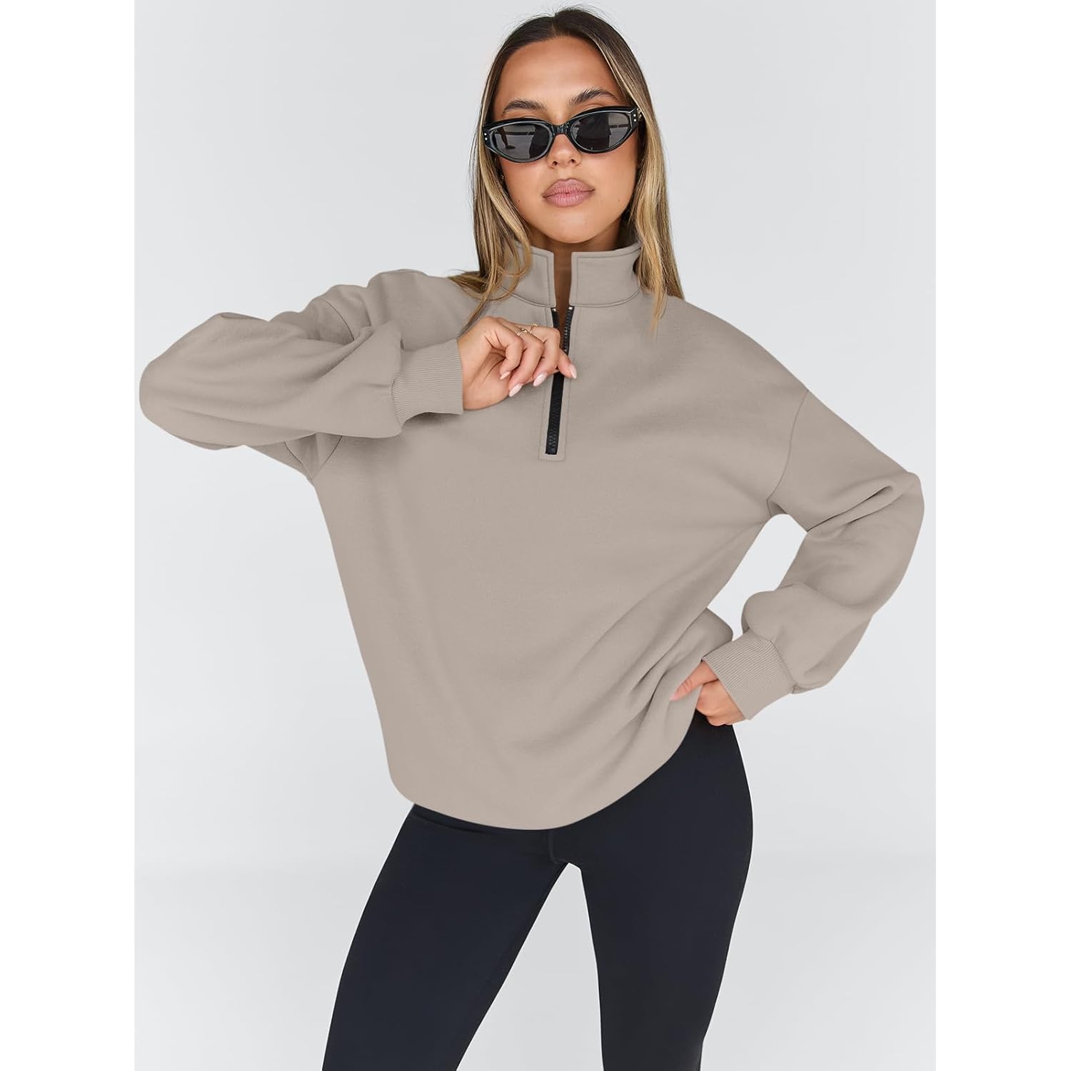 Trendy Queen Dam oversized sweatshirt Fall Sweaters Fashion - Image 2