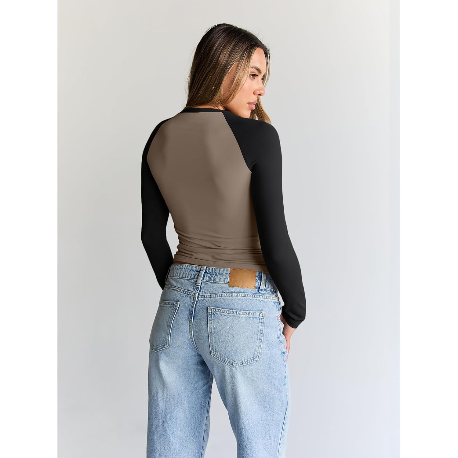 Trendy Queen Dam långärmad skjorta slim fit Stretchy - Image 4