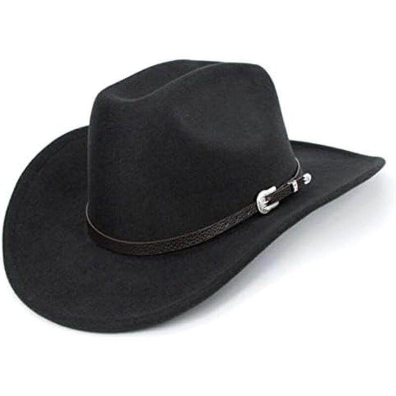 Western Cowboy hatt for Men Women Classic Roll