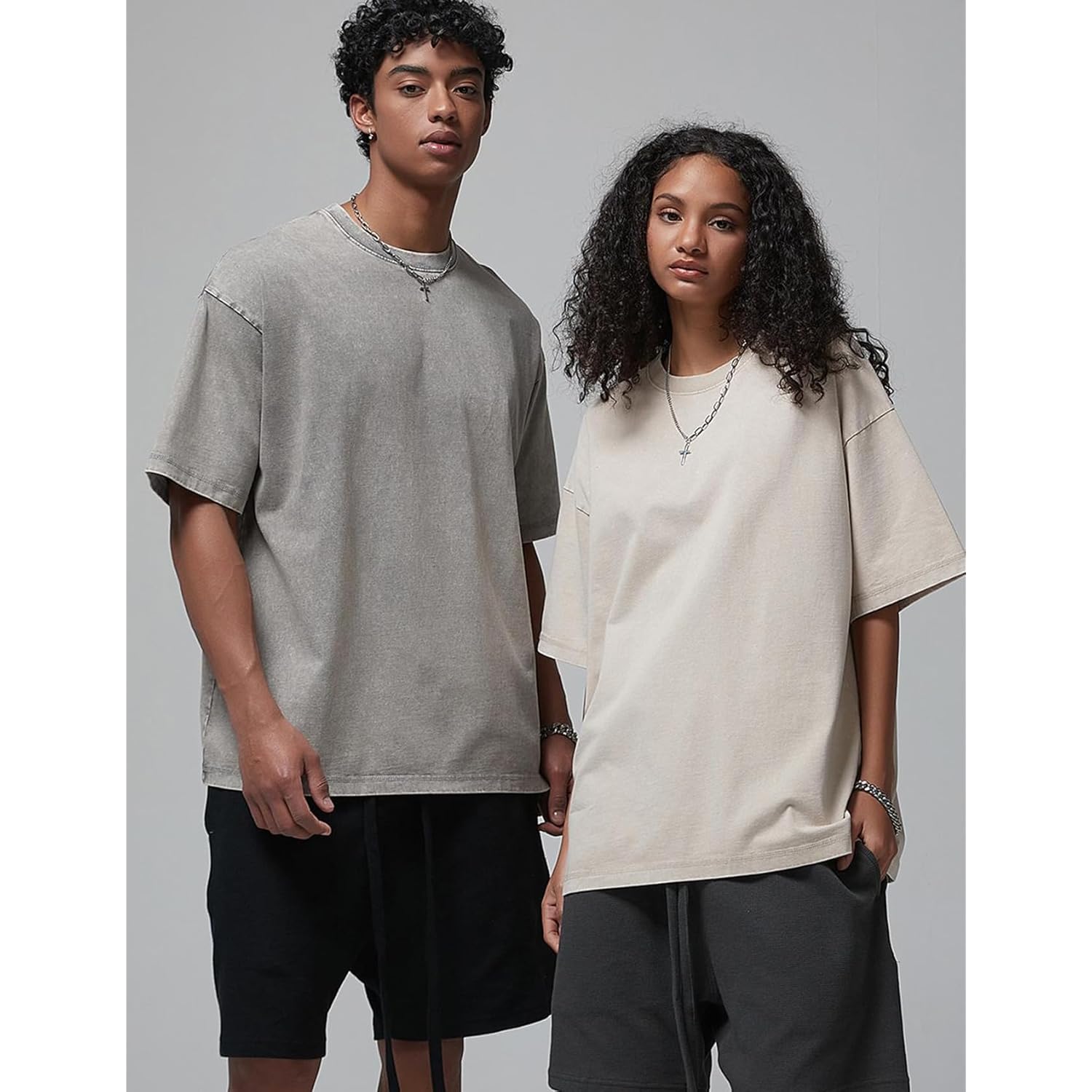 Arssm 3 Pack Men oversized t‑shirt Vintage t‑shirt - Image 4