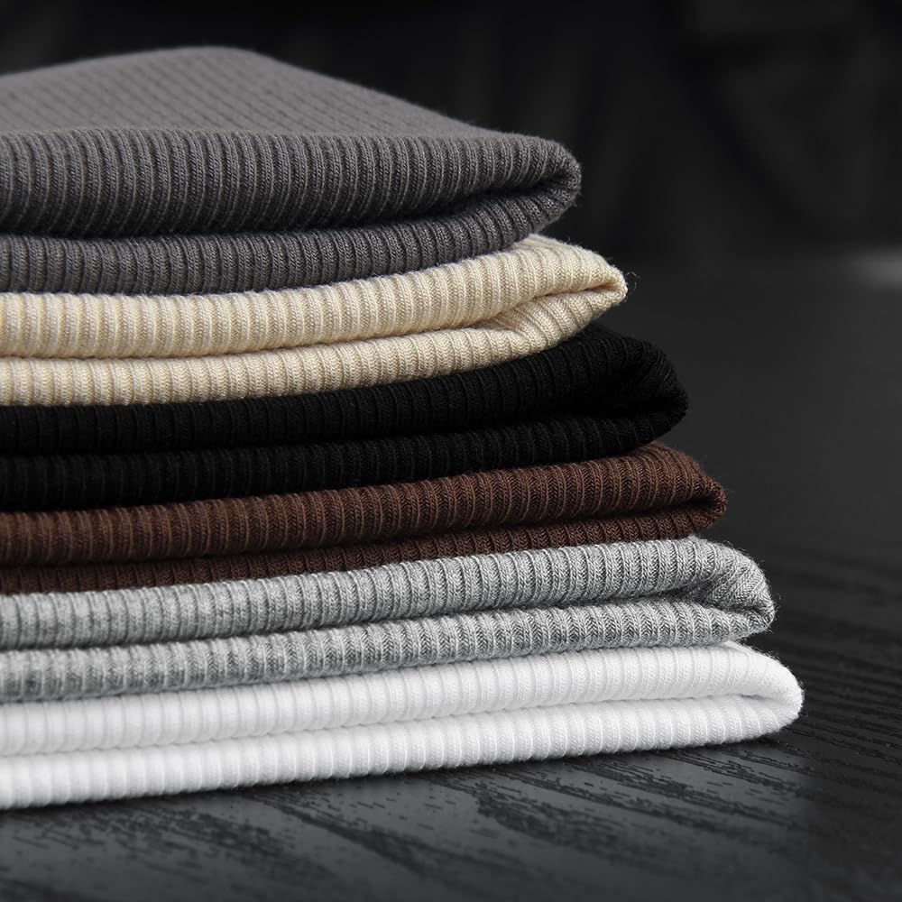 Artfish Dam Square Neck långärmad ribb Slim Fitted - Image 5