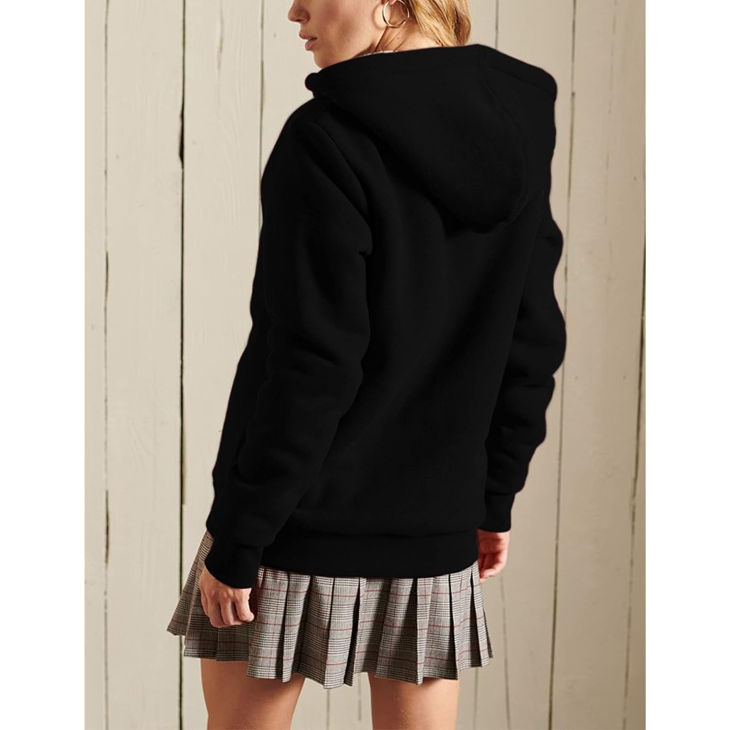 Yeokou Dam Casual Full Zip Up Sherpa Lined - Image 5
