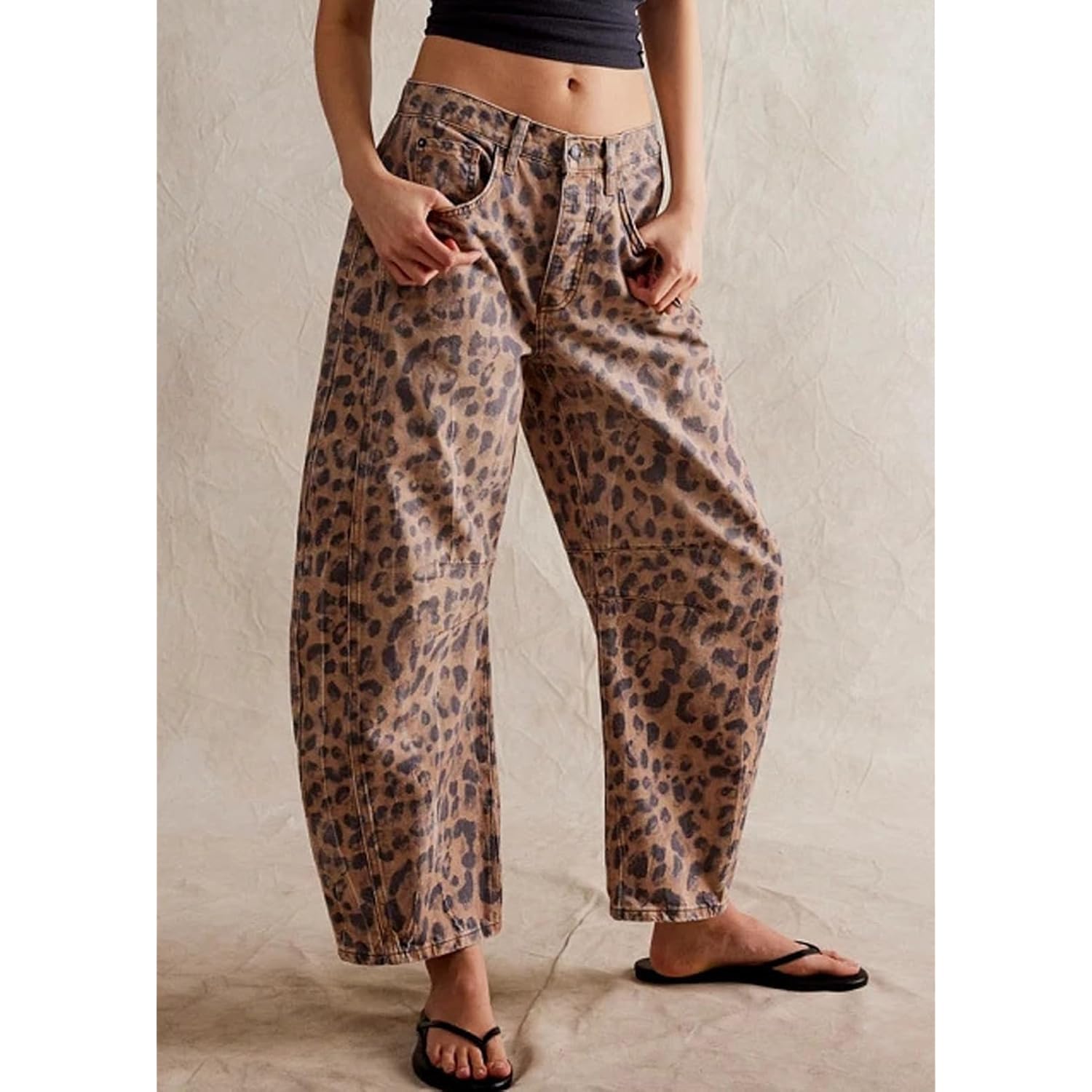 Dam Stretchy mid rise Barrel jeans Vintage Loose - Image 2