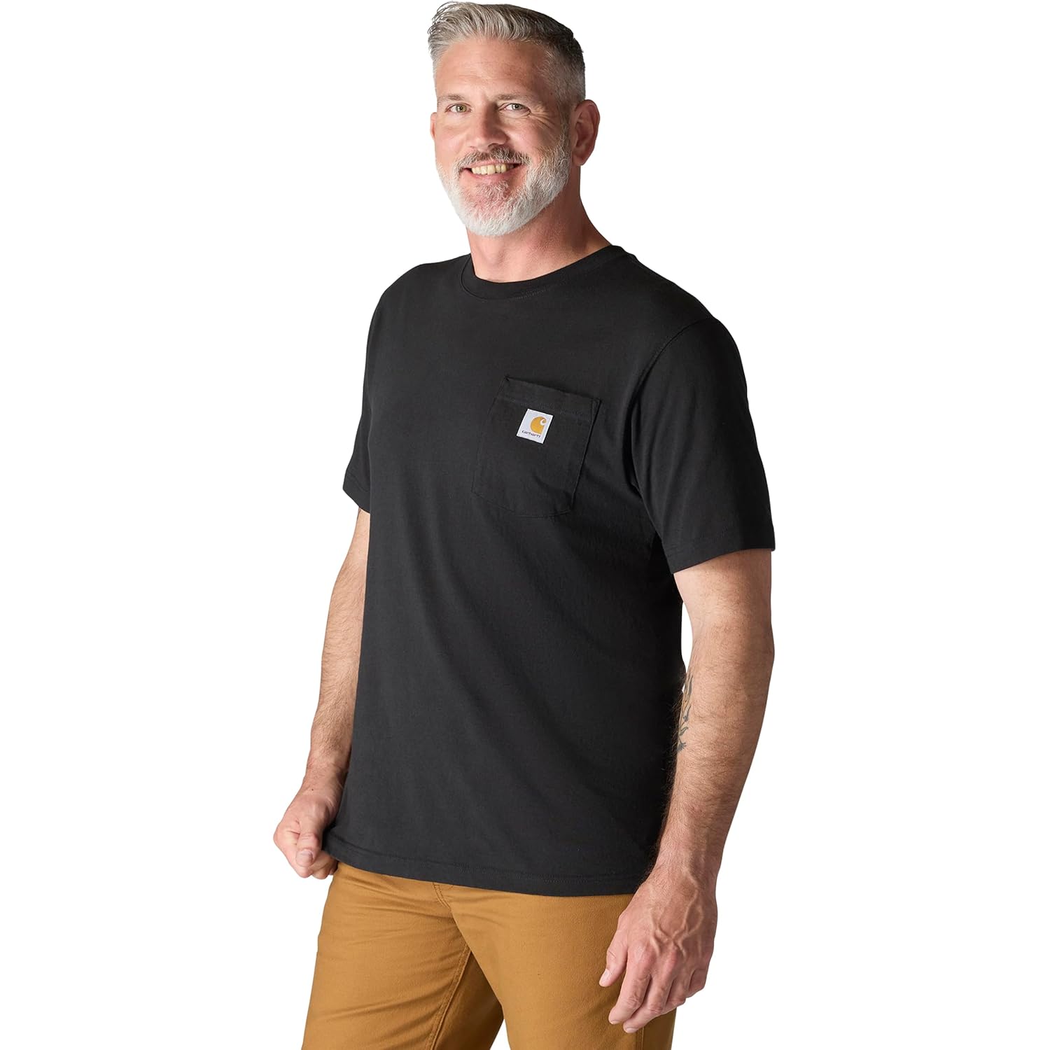 Carhartt Herr Loose passform Heavyweight Short-Sleeve Pocket t‑shirt - Image 5