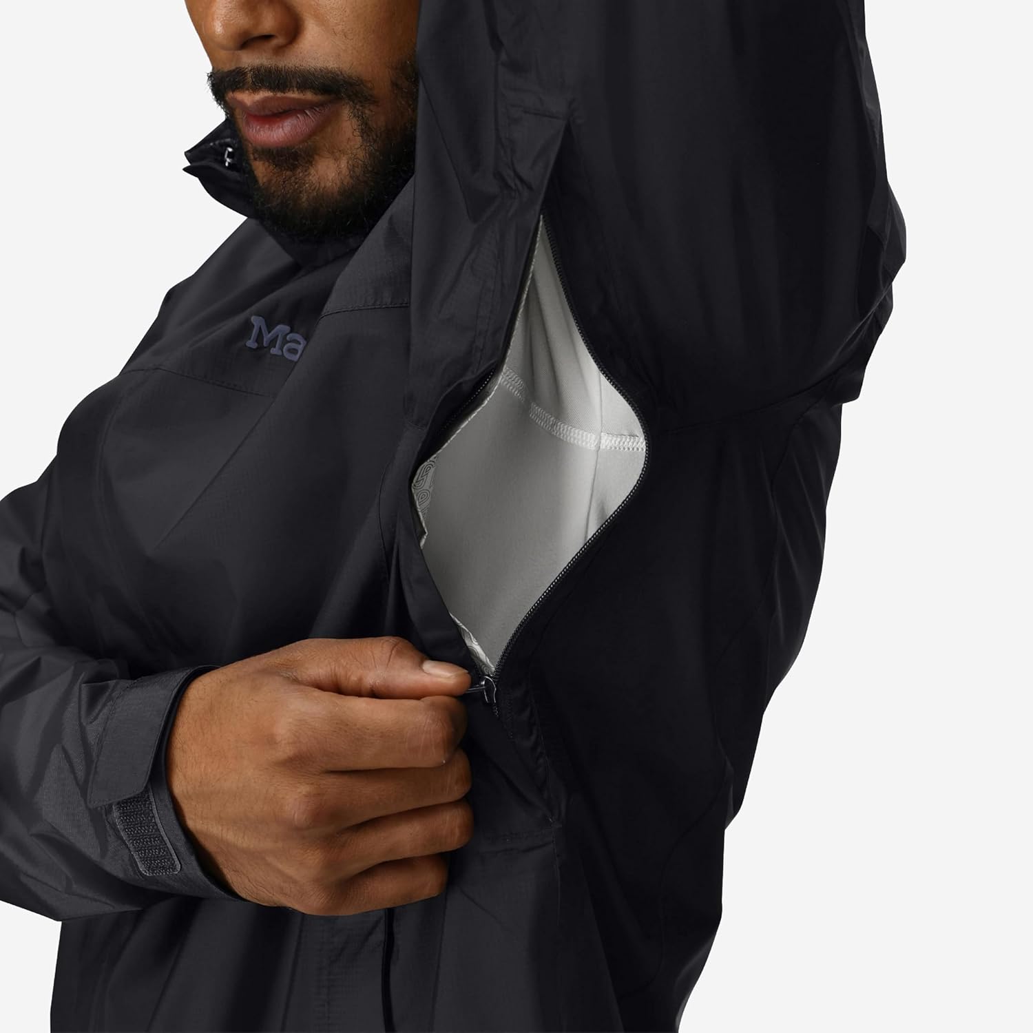 MARMOT Herr Precip Eco Waterproof Rain jacka - - Image 9