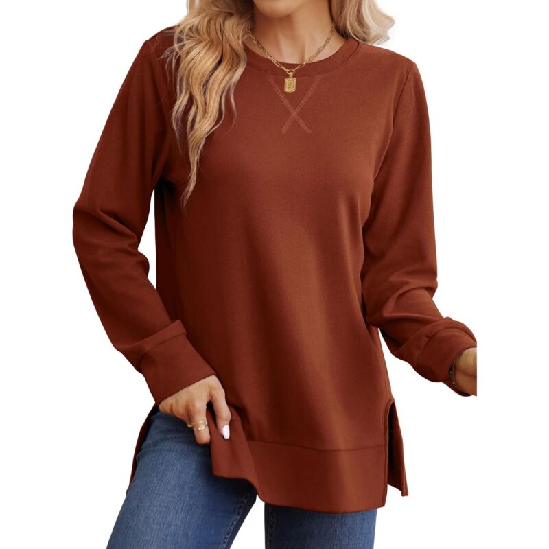 Saloogoe sweatshirt for Dam Side Split Fall Fashion