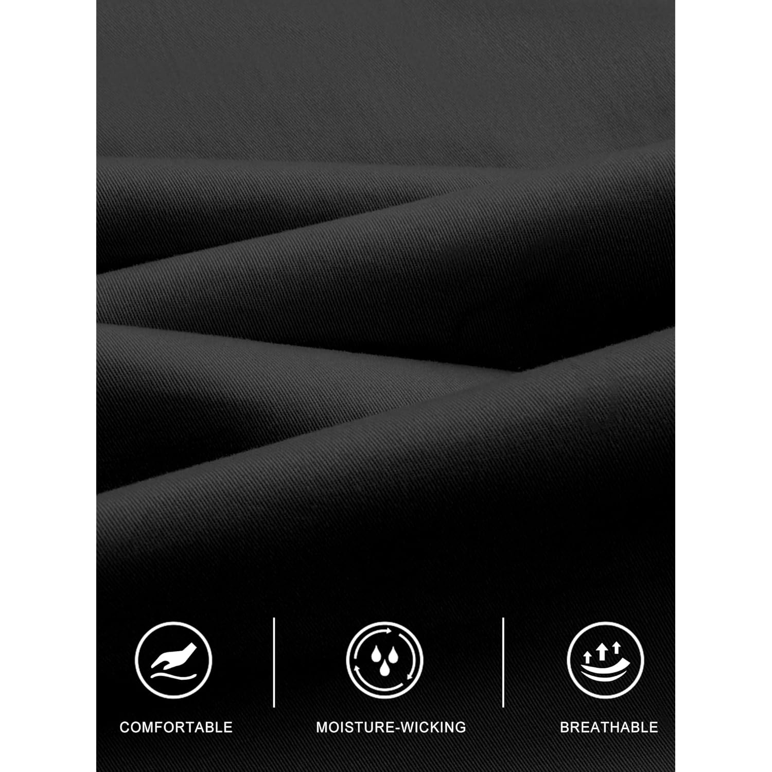 Herr cargo joggers Pants resårmidja dragsko Baggy joggers - Image 5