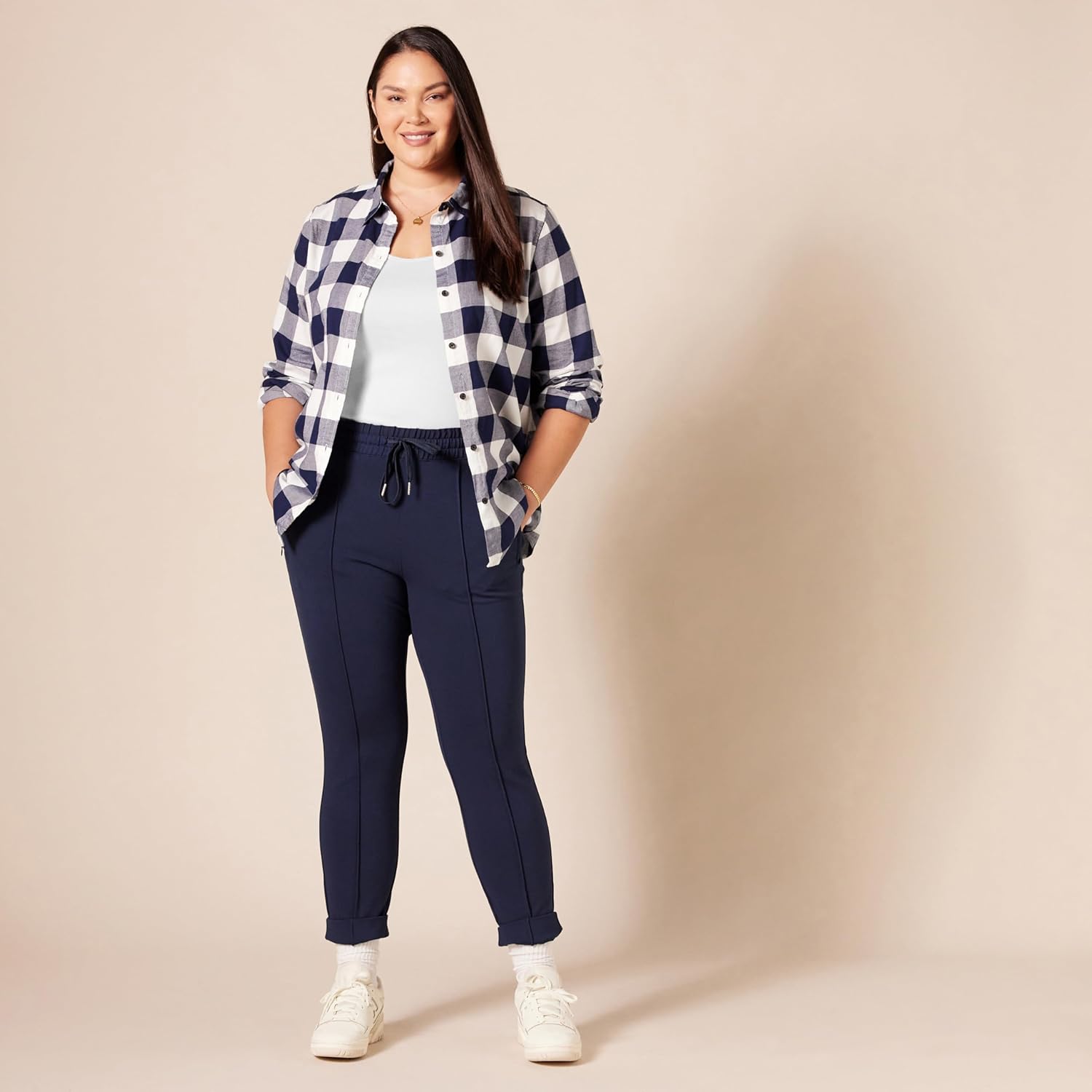 Amazon Essentials Dam Slim-Fit linne topp, Pack of - Image 8